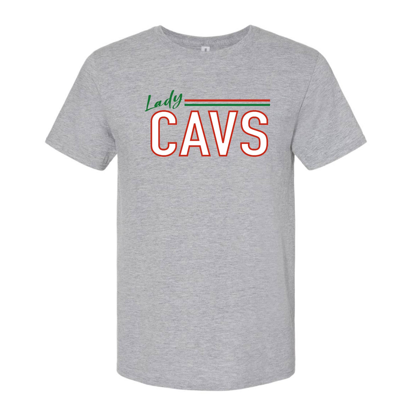 LADY CAVS TWO STRIPE T SHIRTS (24-25)