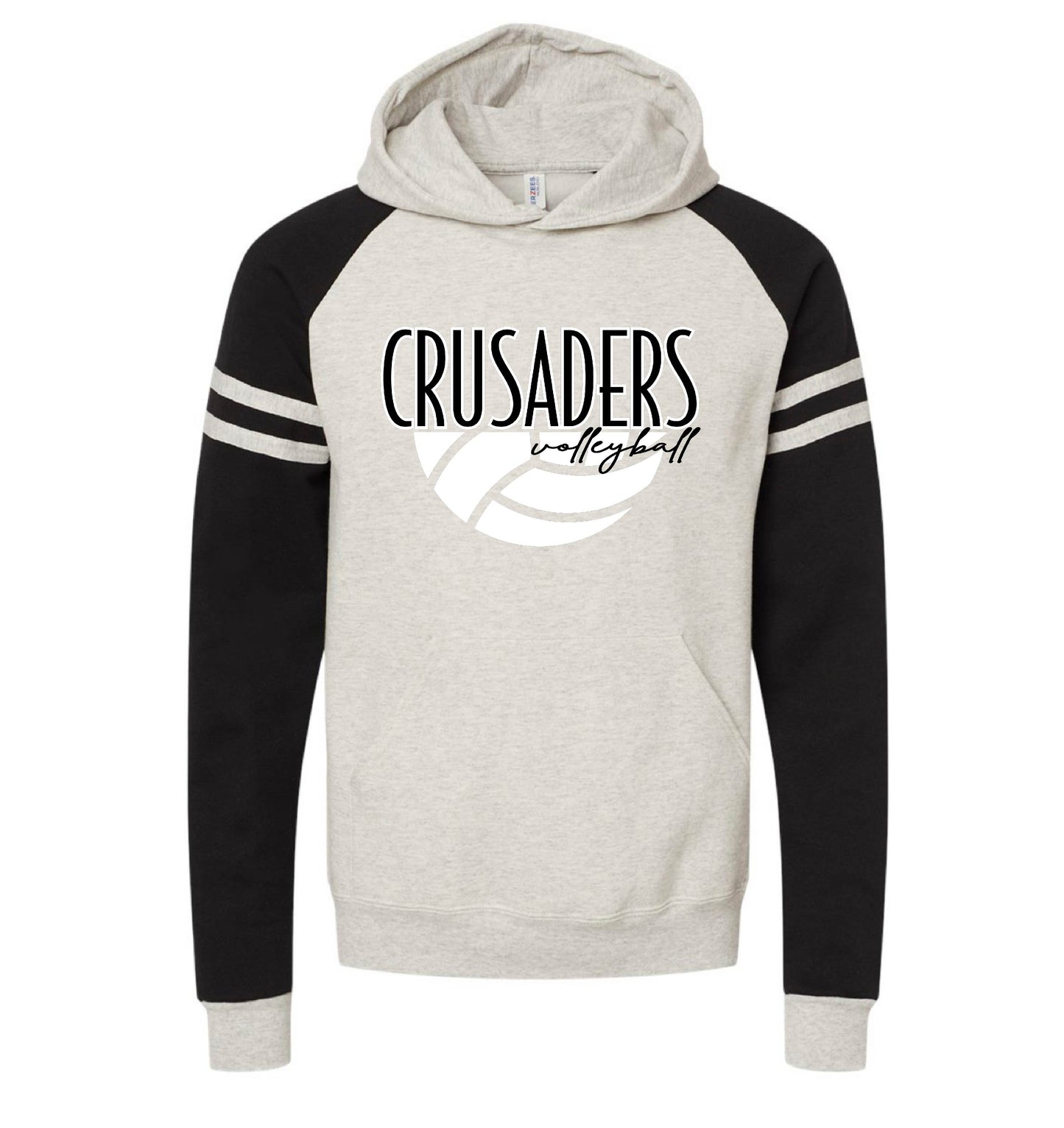 CRUSADERS VOLLEYBALL HOODED (25) 1/2 BALL