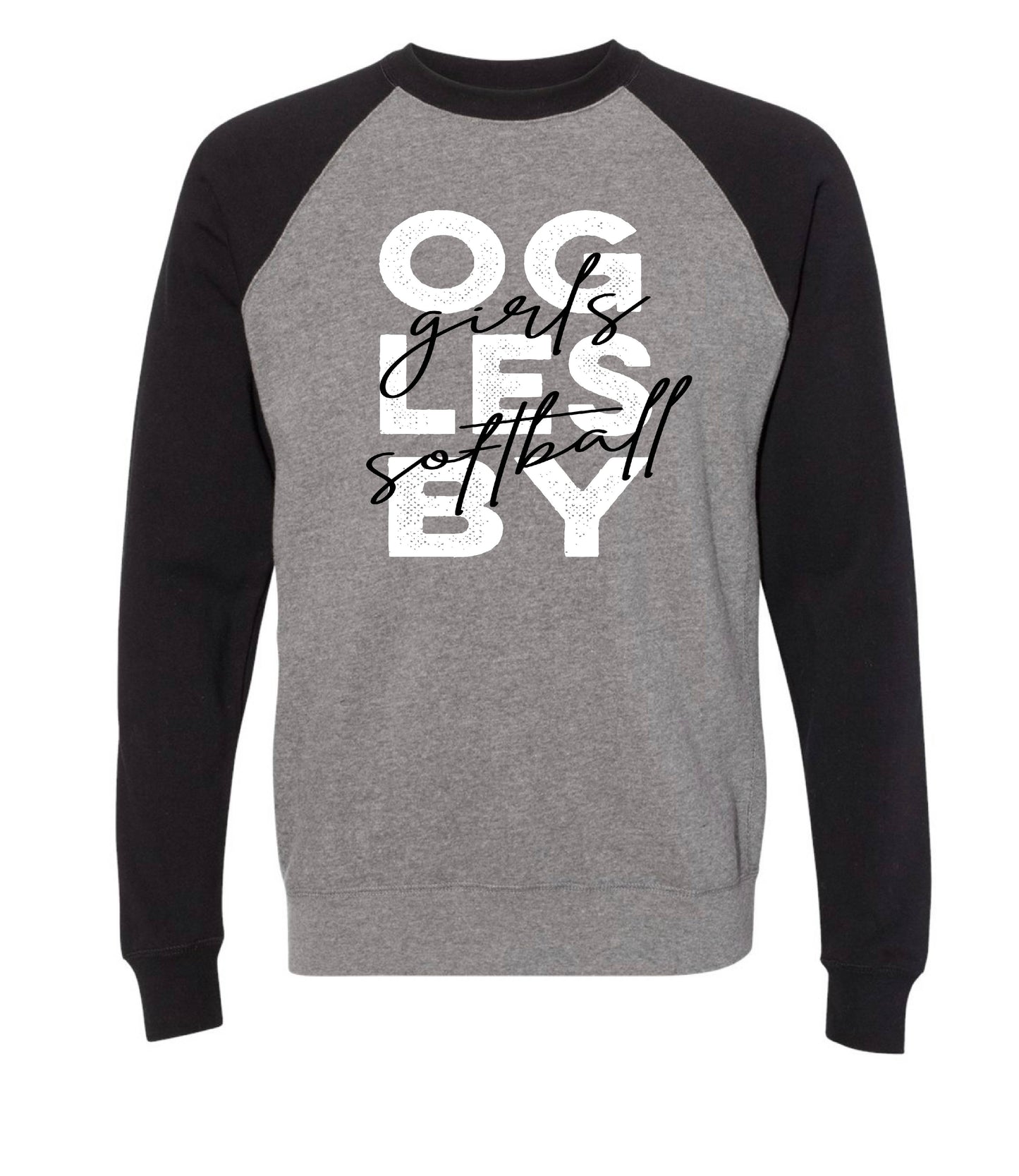OGLESBY SOFTBALL HOODIES/CREWNECK SWEATSHIRTS
