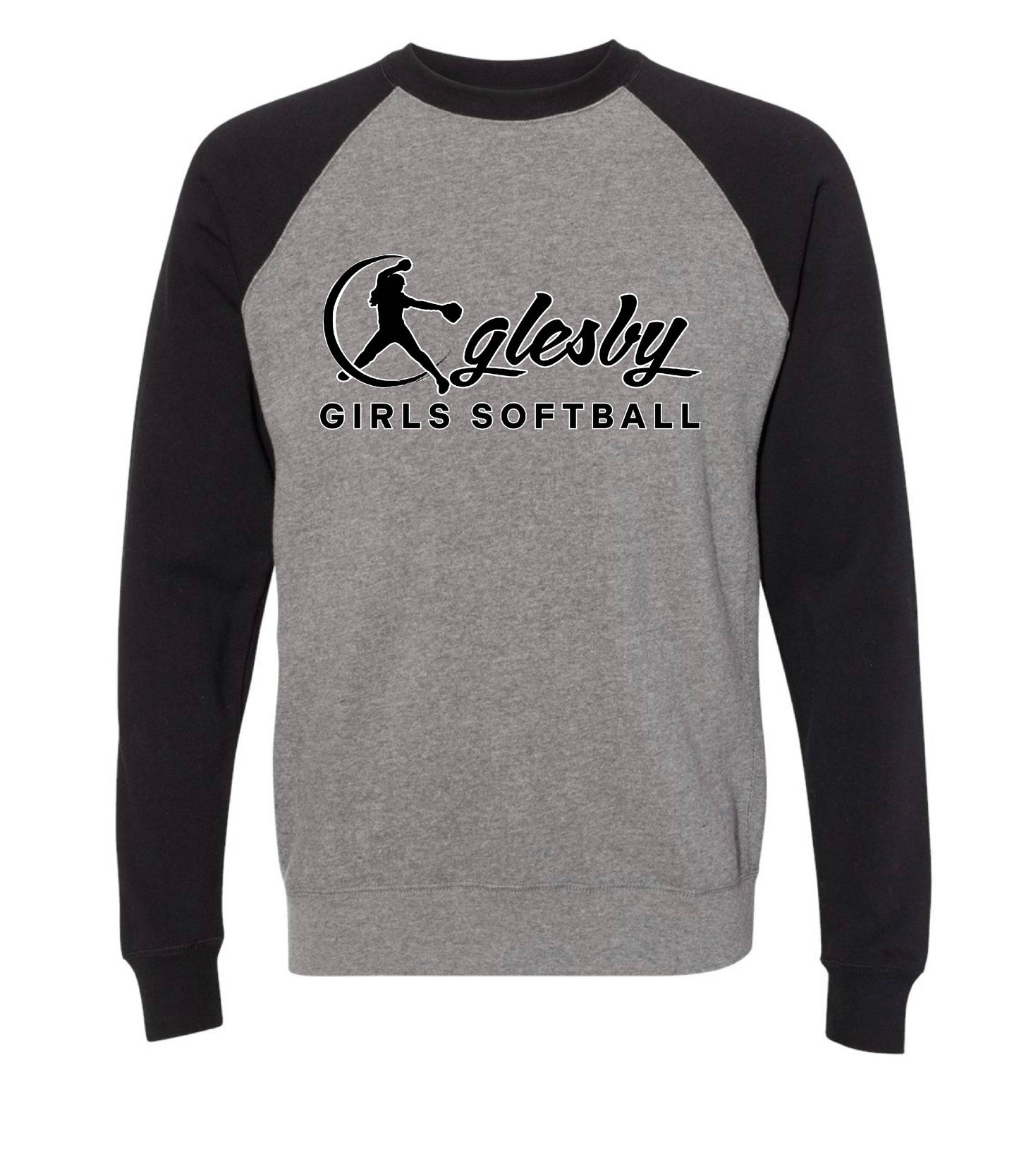 OGLESBY SOFTBALL LOGO HOODIE/CREWNECK SWEATSHIRT