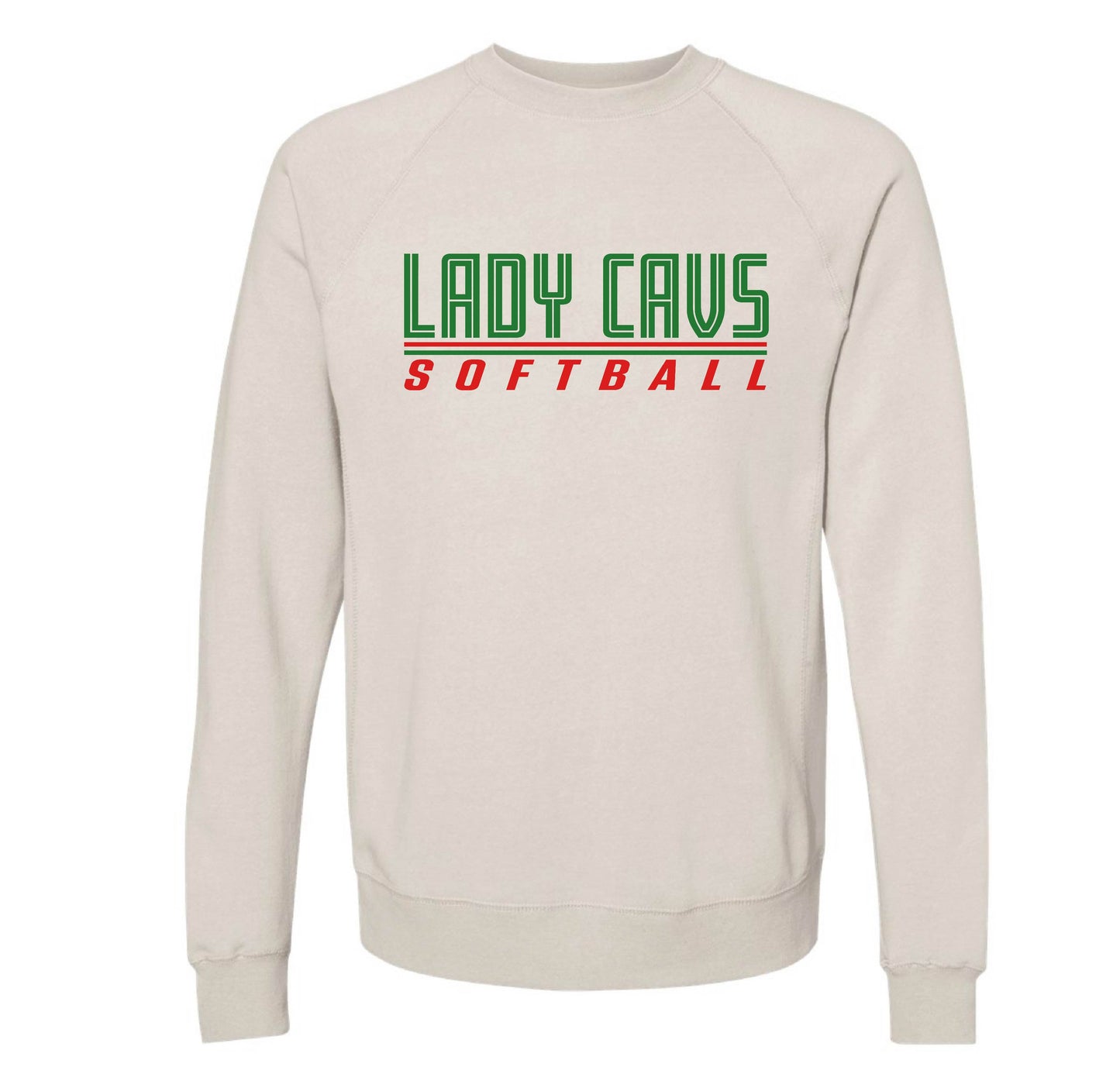 LINE TYPE CREWNECK SWEATSHIRTS