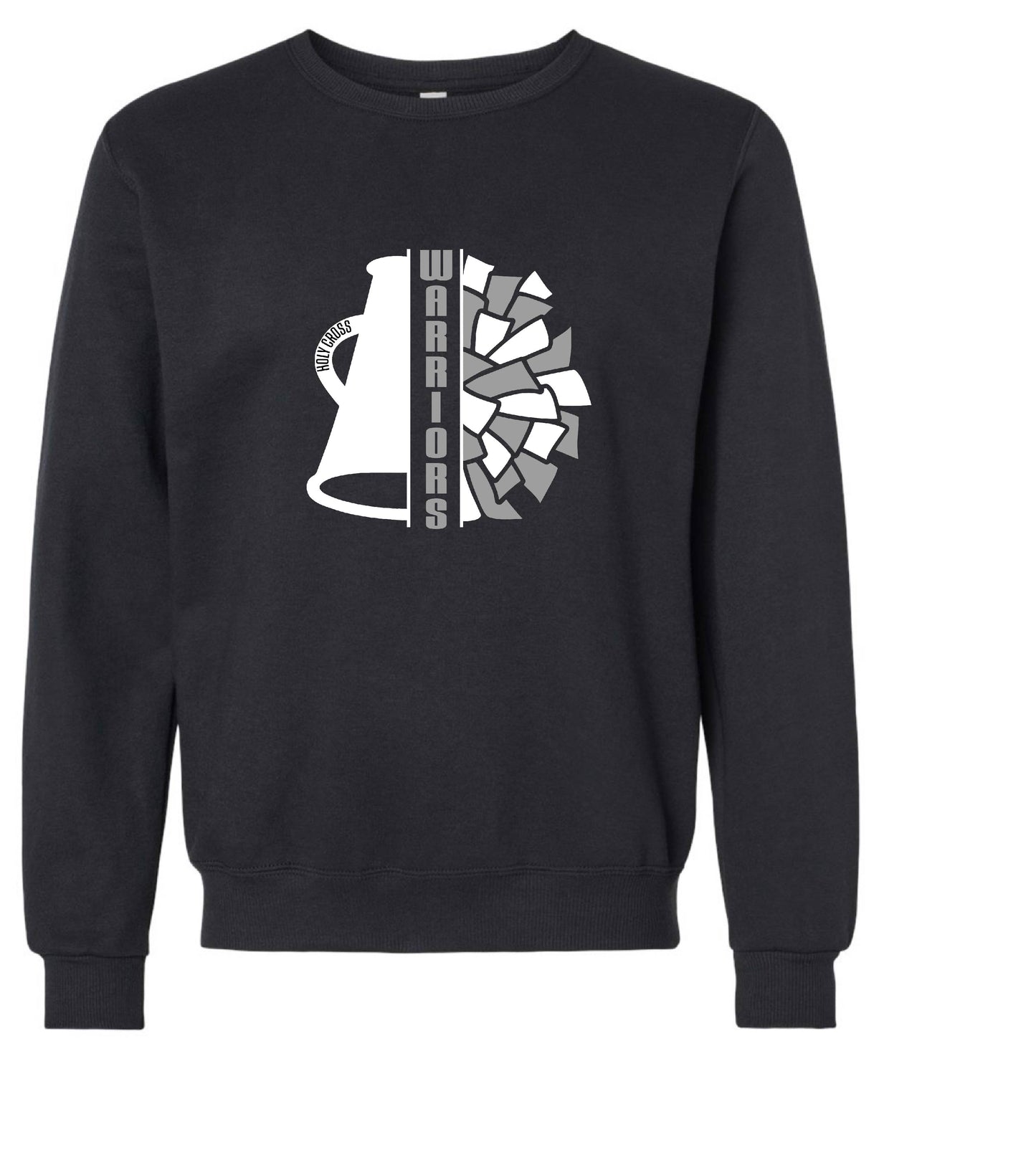 HCS WARRIORS MEGAPHONE/POM CREWNECK