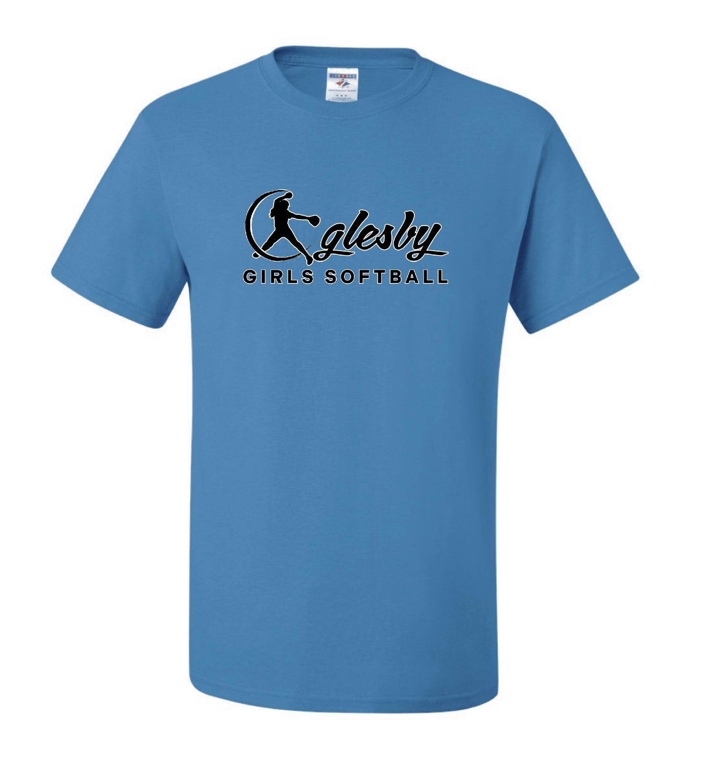 OGLESBY SOFTBALL LOGO TEAM COLOR SOLID COTTON TSHIRTS