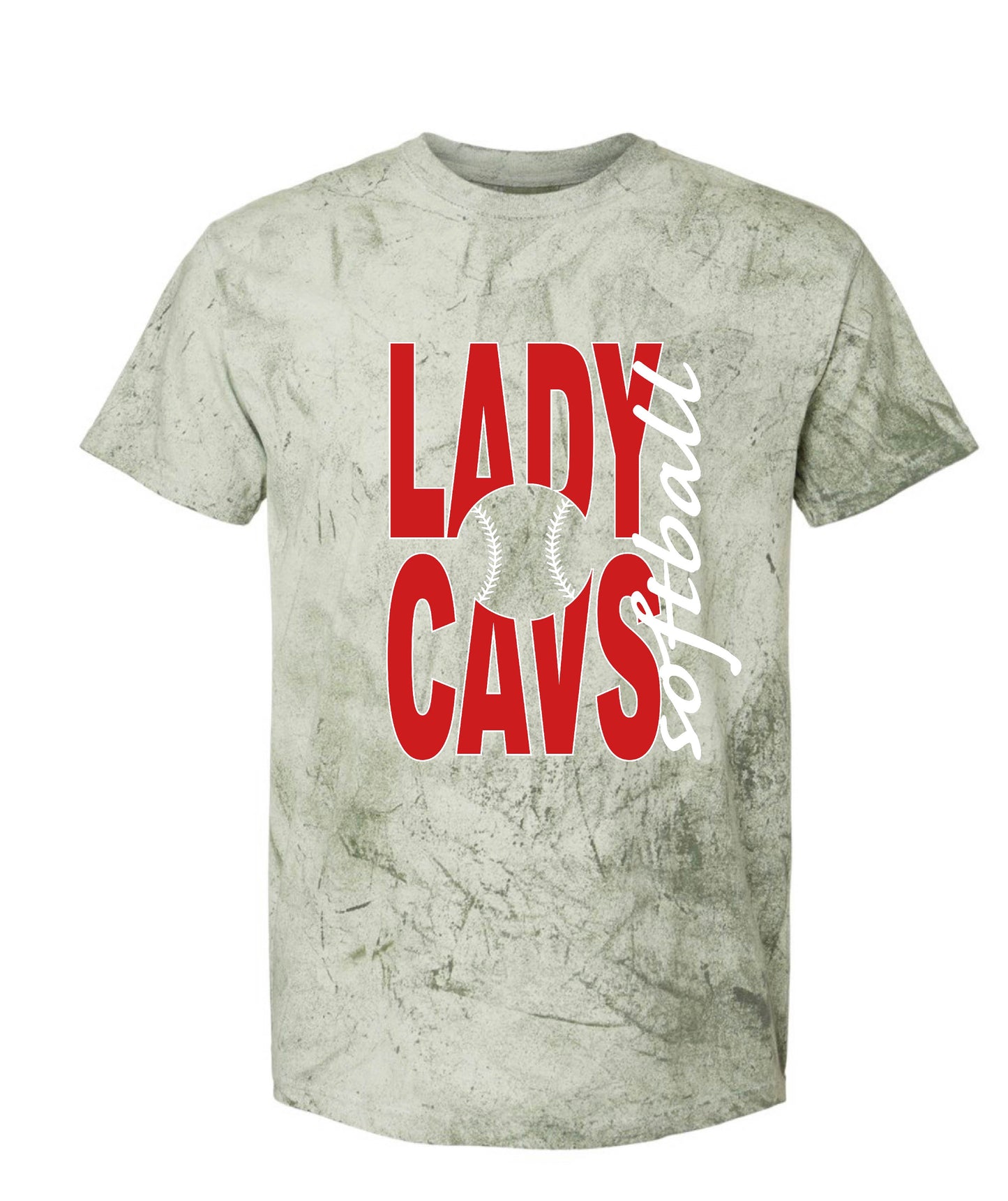 LADY CAVS BALL TSHIRT/LONG SLEEVE T (multiple options)