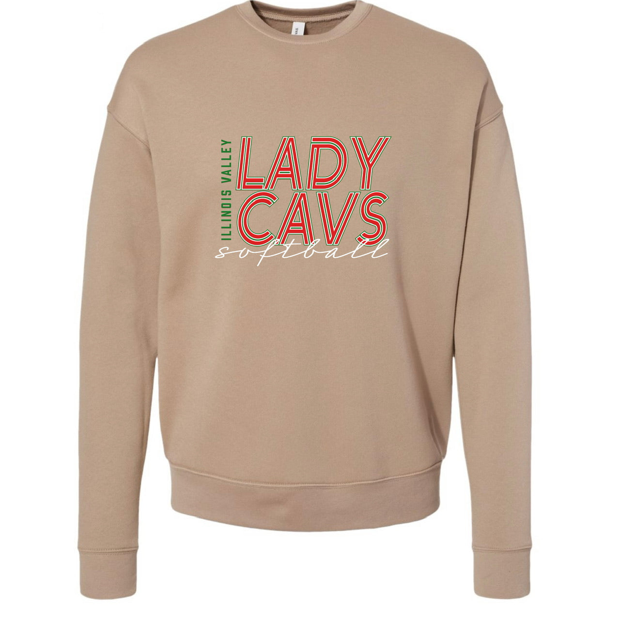 LADY CAVS STACKED CREWNECKS (24-25)