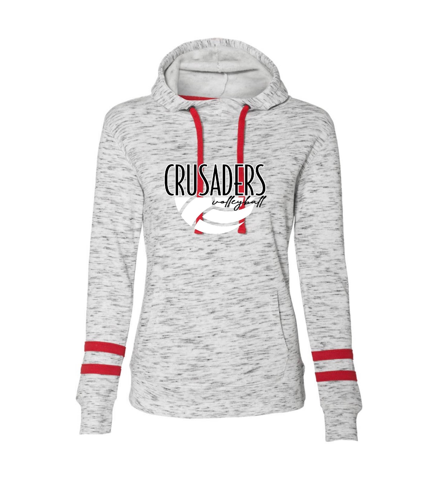 CRUSADERS VOLLEYBALL HOODED (25) 1/2 BALL