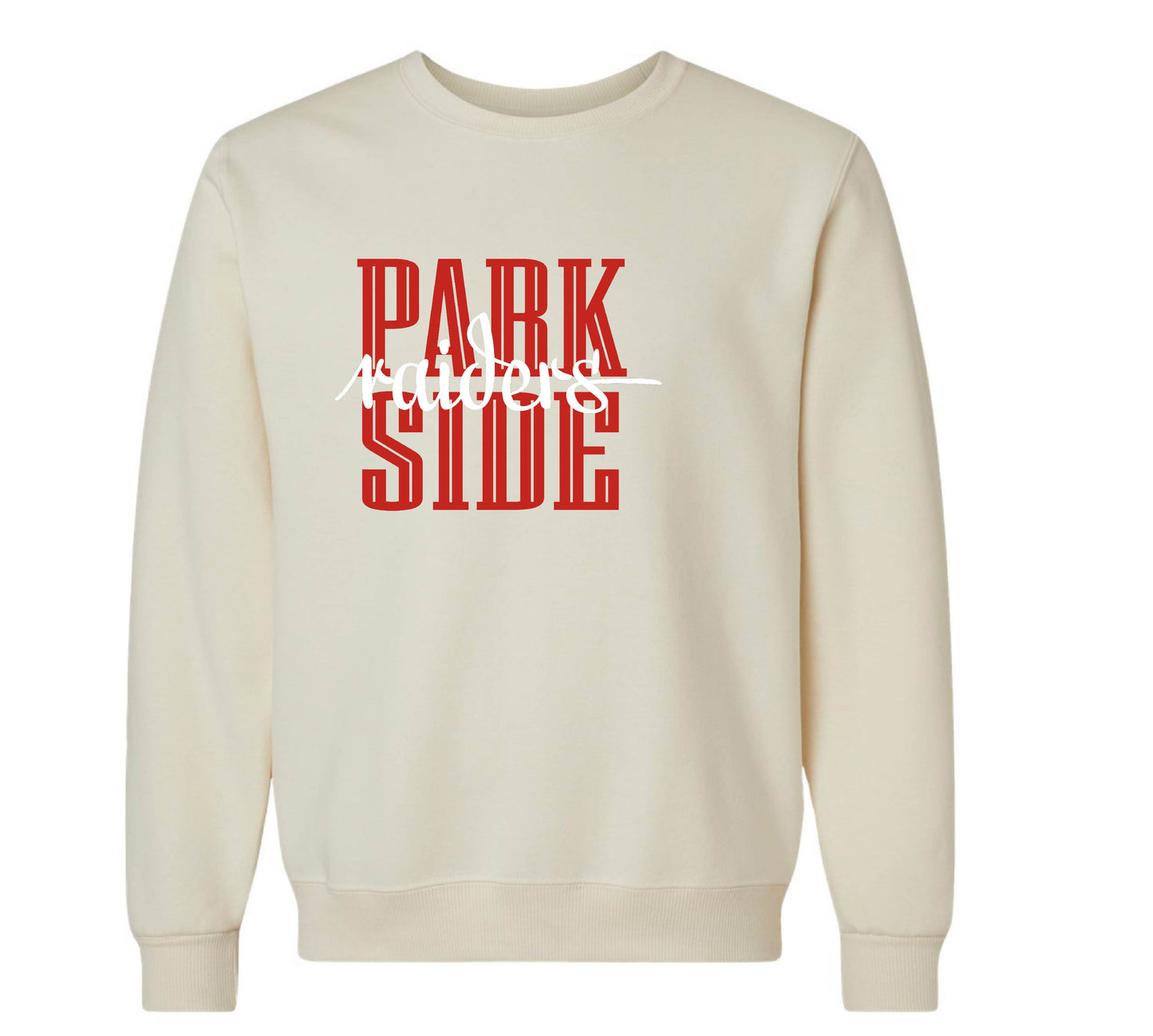 NORTHVIEW & PARKSIDE BLOCK DESIGN CREWNECK SWEATSHIRT