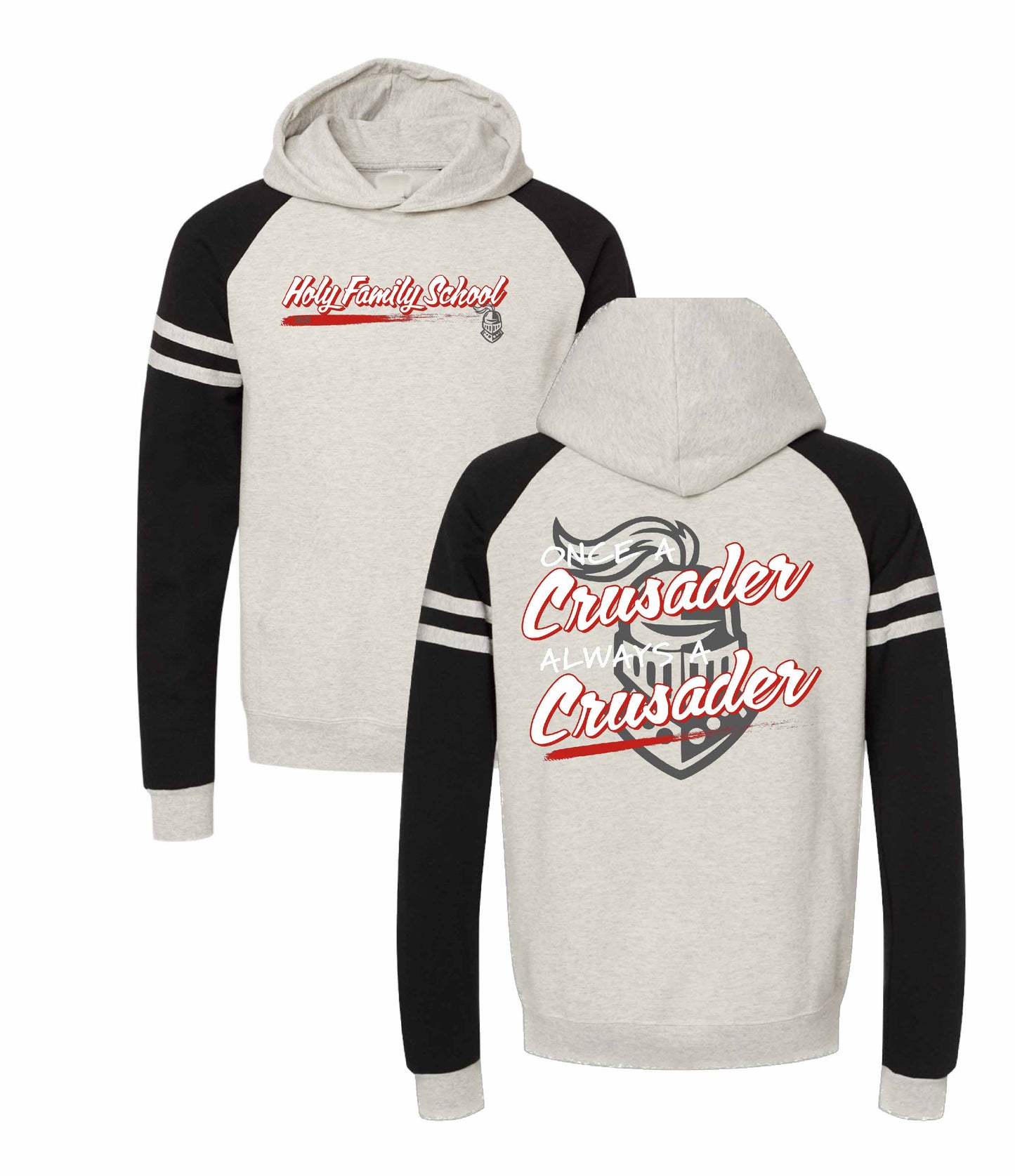 ONCE A CRUSADER HOODED SWEATSHIRTS (MULTIPLE STYLES)