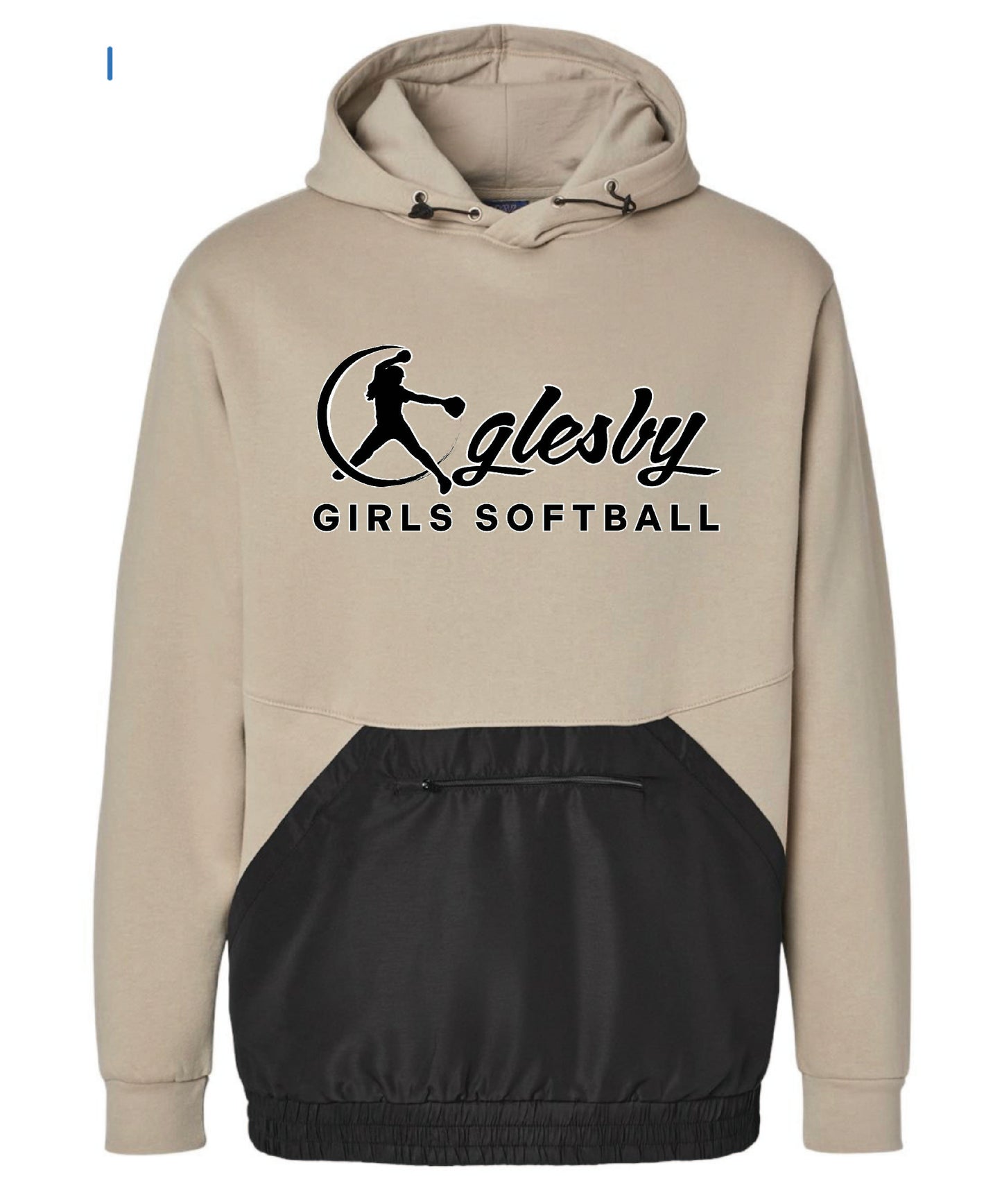 OGLESBY SOFTBALL LOGO HOODIE/CREWNECK SWEATSHIRT