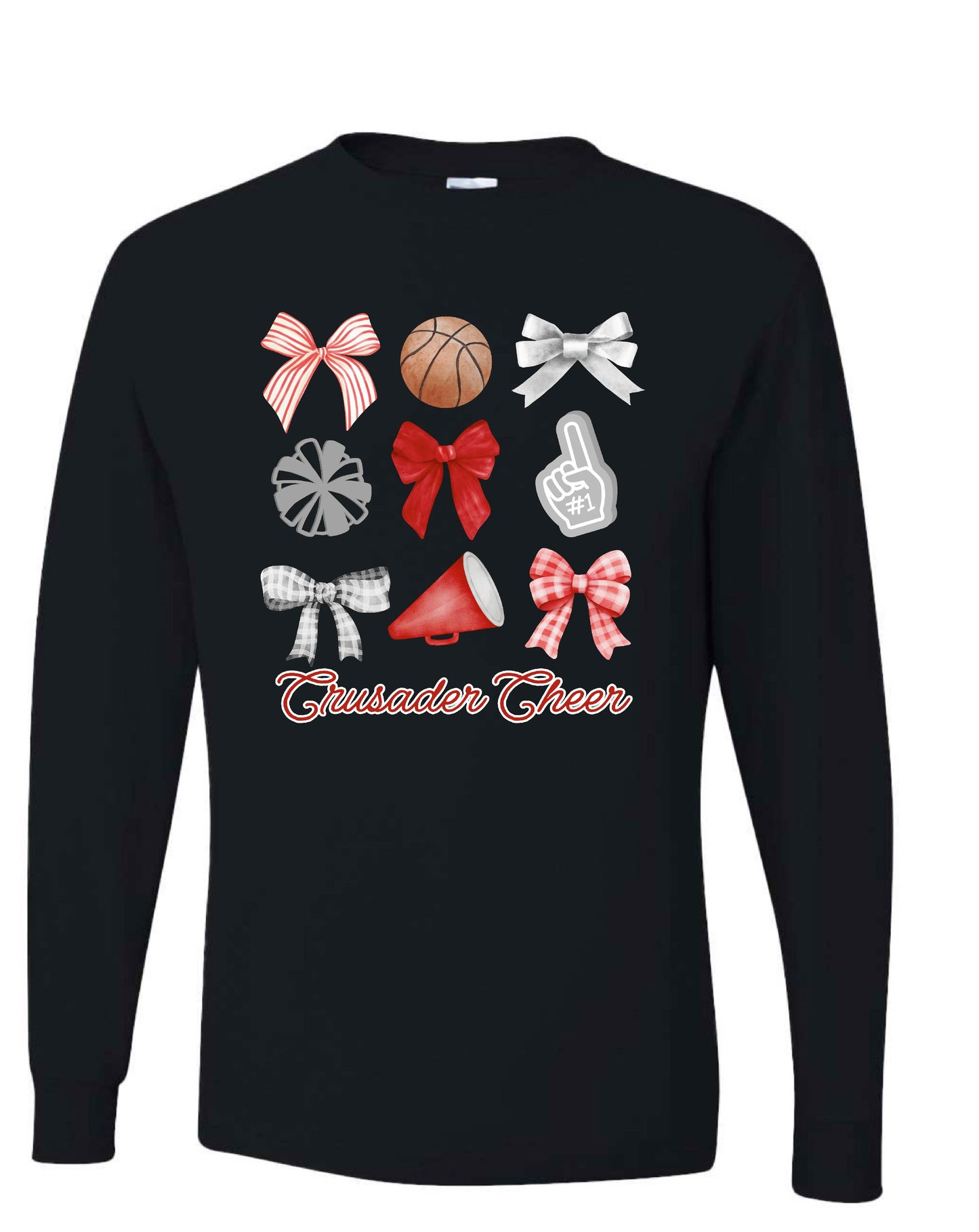 CRUSADER CHEER COQUETTE (VARIOUS STYLE SHIRTS)