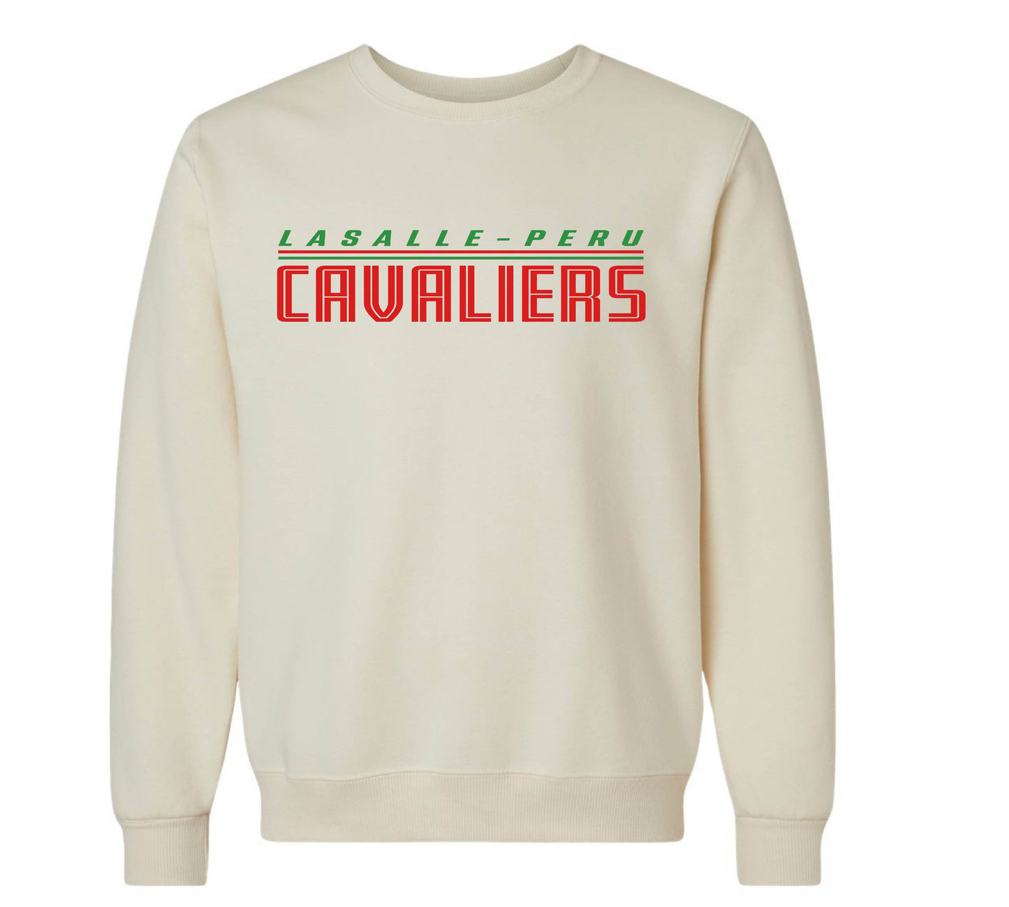 LINE TYPE CAVALIERS CREWNECK SWEATSHIRTS