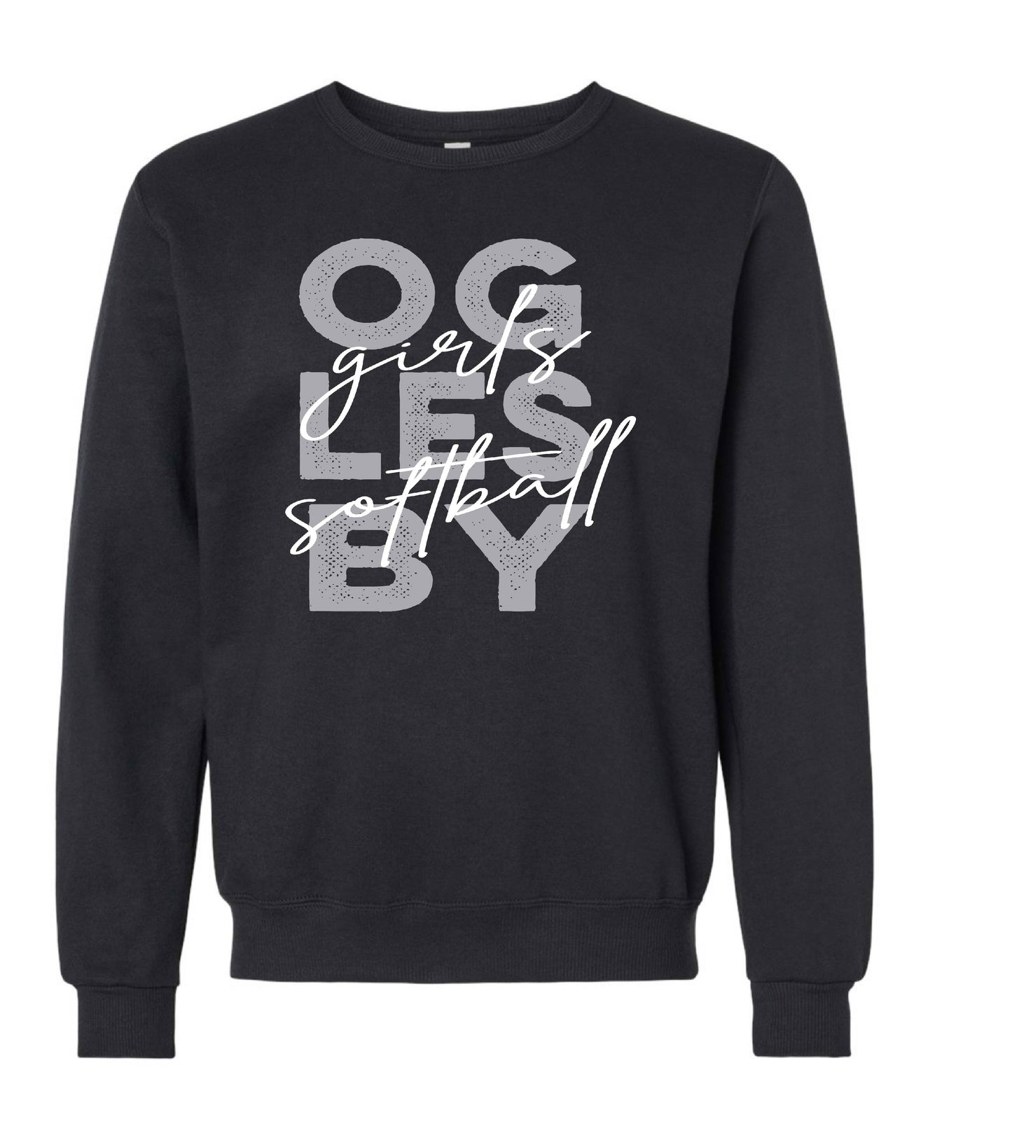 OGLESBY SOFTBALL HOODIES/CREWNECK SWEATSHIRTS