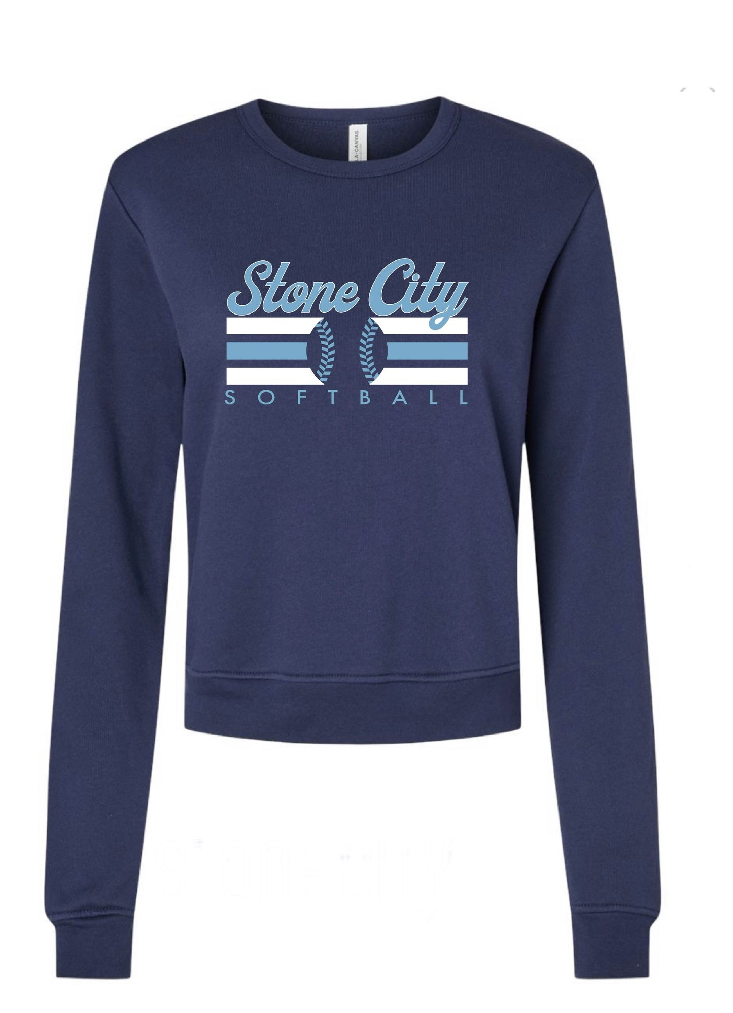 STONE CITY STRIPE CREWNECKS
