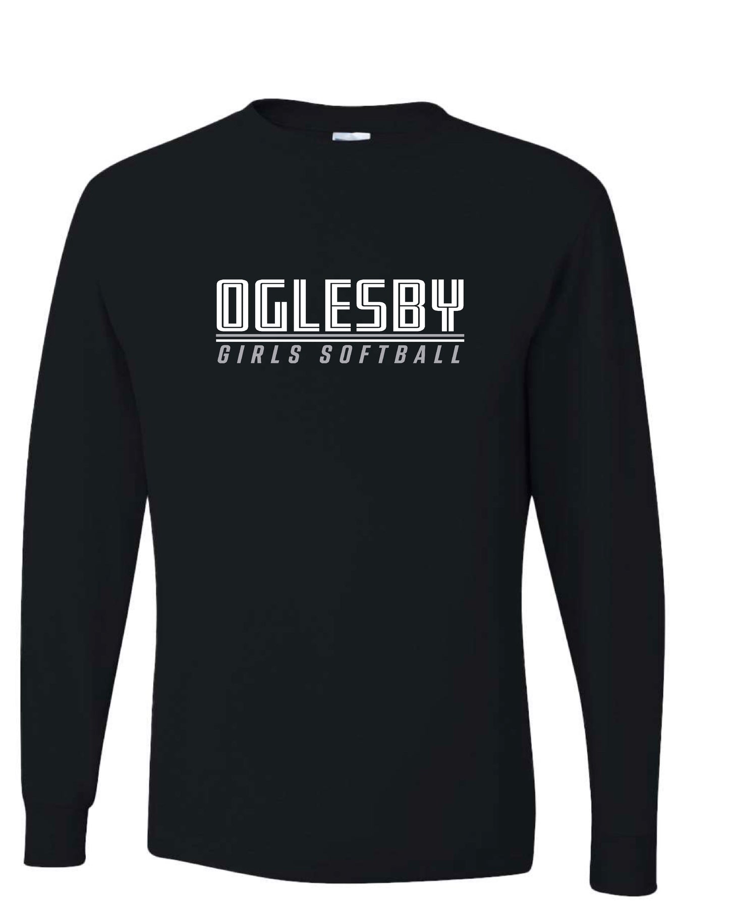 OGLESBY SOFTBALL LINE TYPE TSHIRT/ LONG SLEEVE