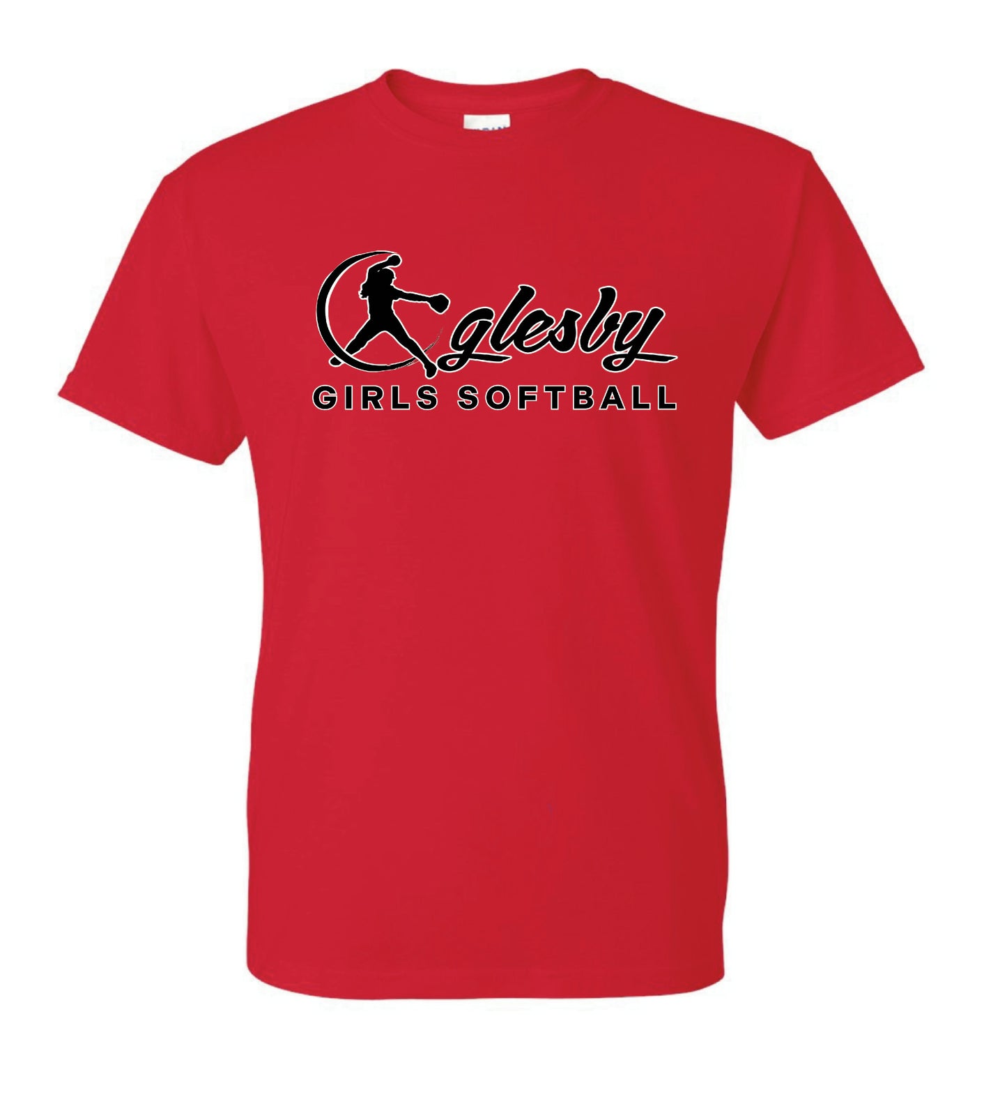 OGLESBY SOFTBALL LOGO TEAM COLOR SOLID COTTON TSHIRTS