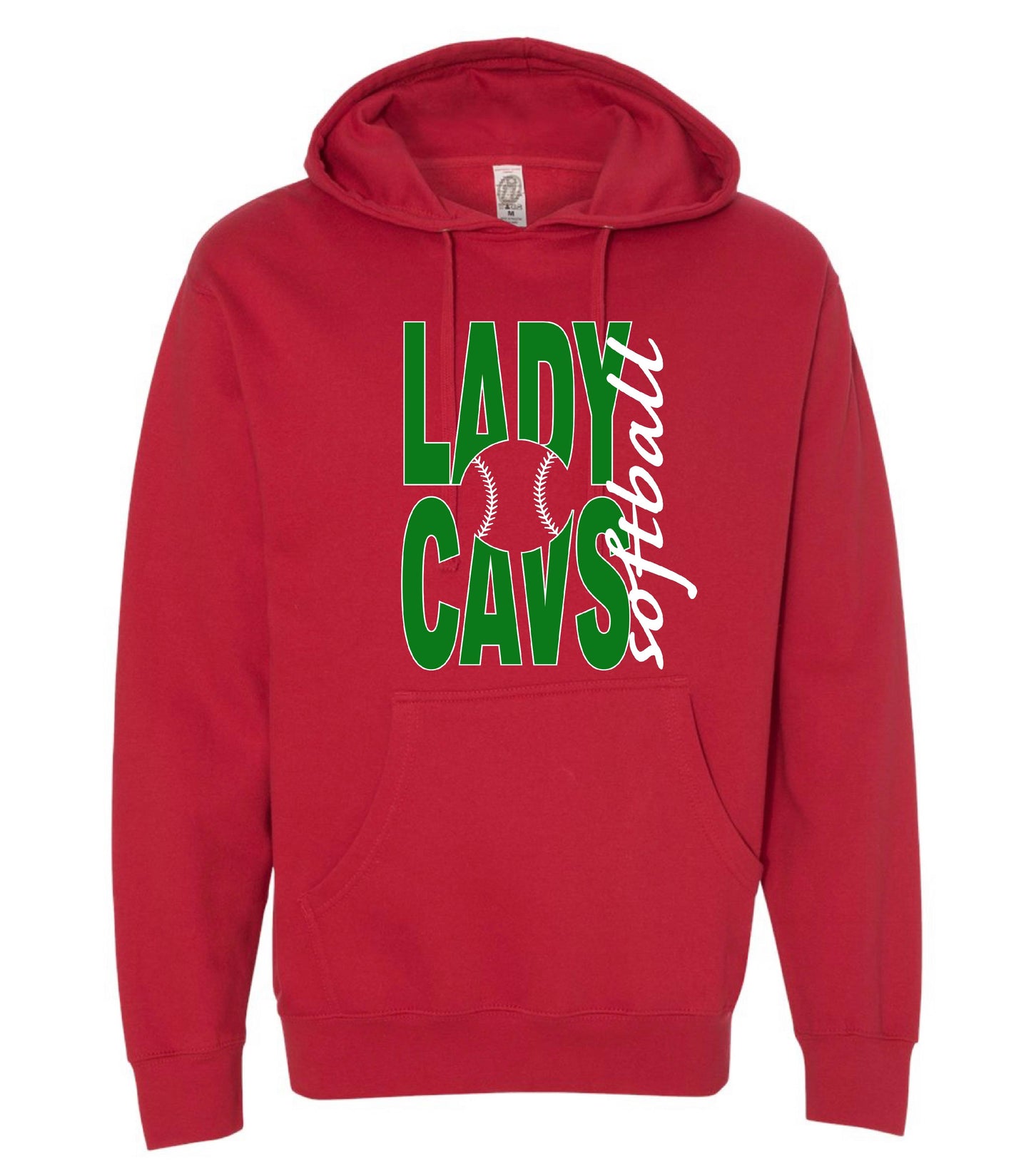 LADY CAVS BALL DESIGN HOODIE