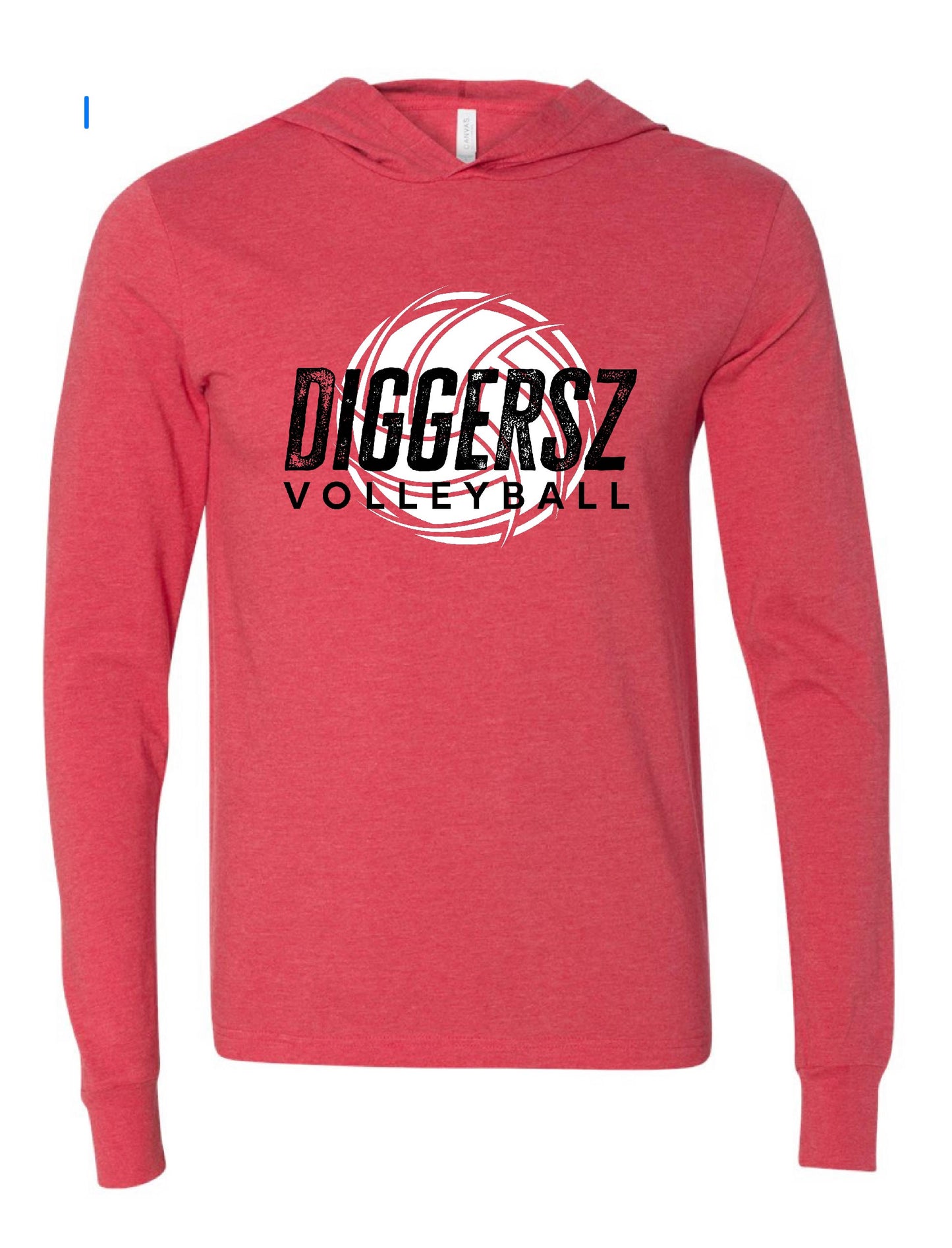 DIGGERSZ VOLLEYBALL TSHIRT/LONG SLEEVE MULTIPLE STYLES (24-25)