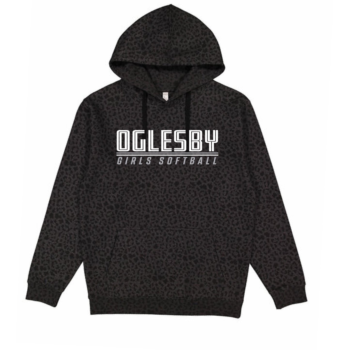 OGLESBY SOFTBALL LINE TYPE HOODIES / CREWNECKS
