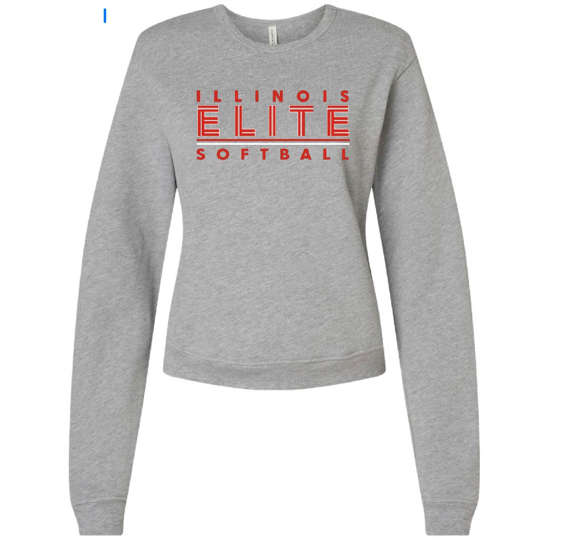 ELITE LINE FONT SOFTBALL WOMENS CUT ( CREWNECKS)