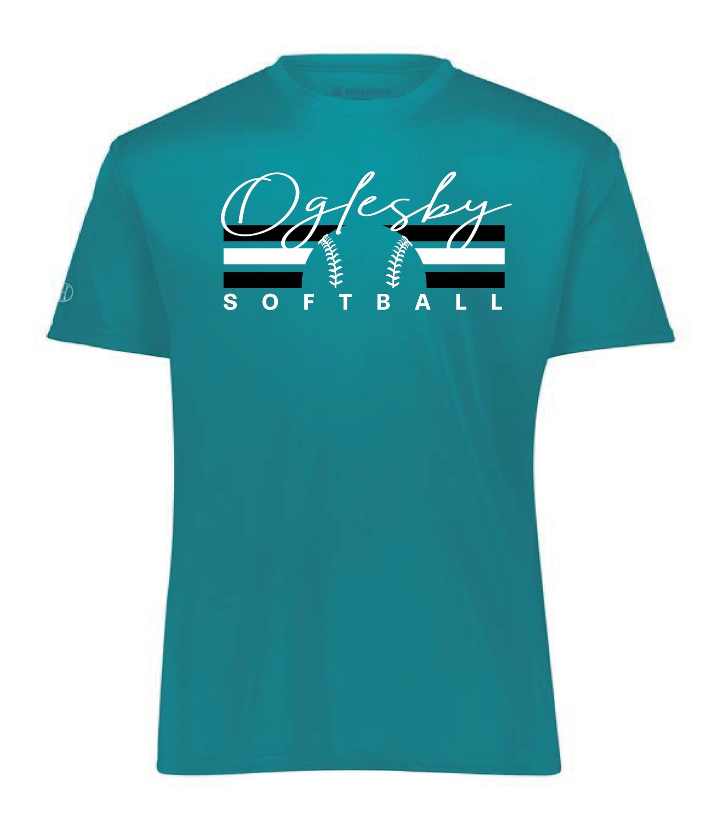 STRIPE OGLESBY SOFTBALL TEAM COLOR SOLID DRIFIT TSHIRTS