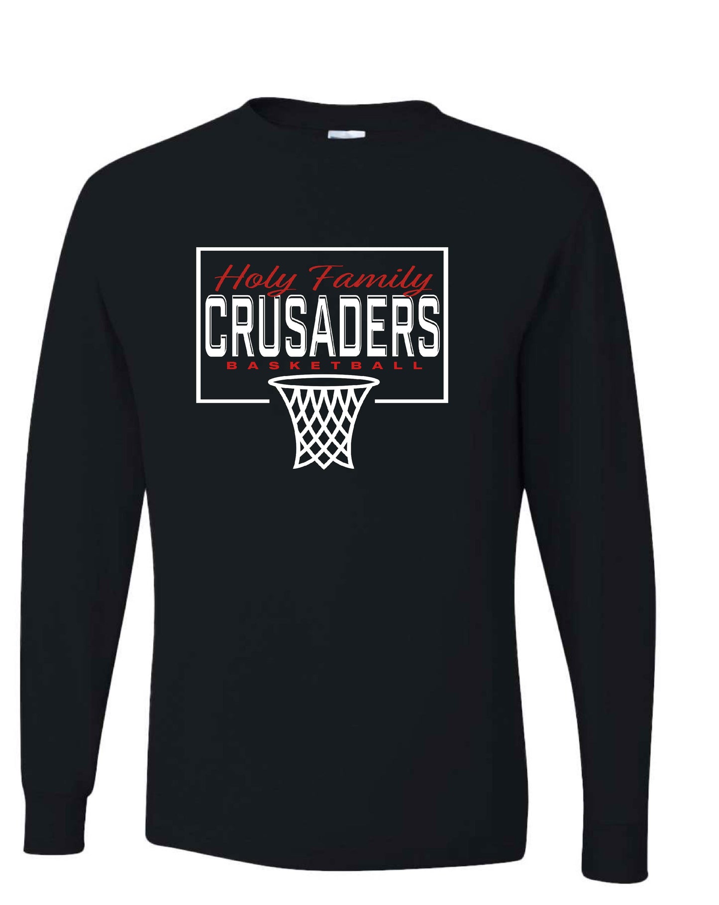 CRUSADER BASKETBALL HOOP TSHIRT/LONG SLEEVE (24/25)