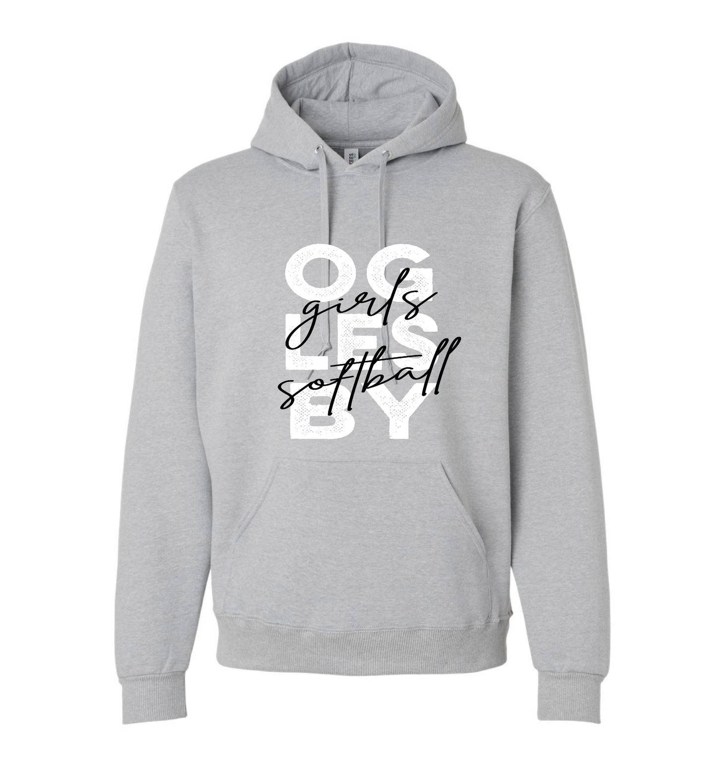 OGLESBY SOFTBALL HOODIES/CREWNECK SWEATSHIRTS