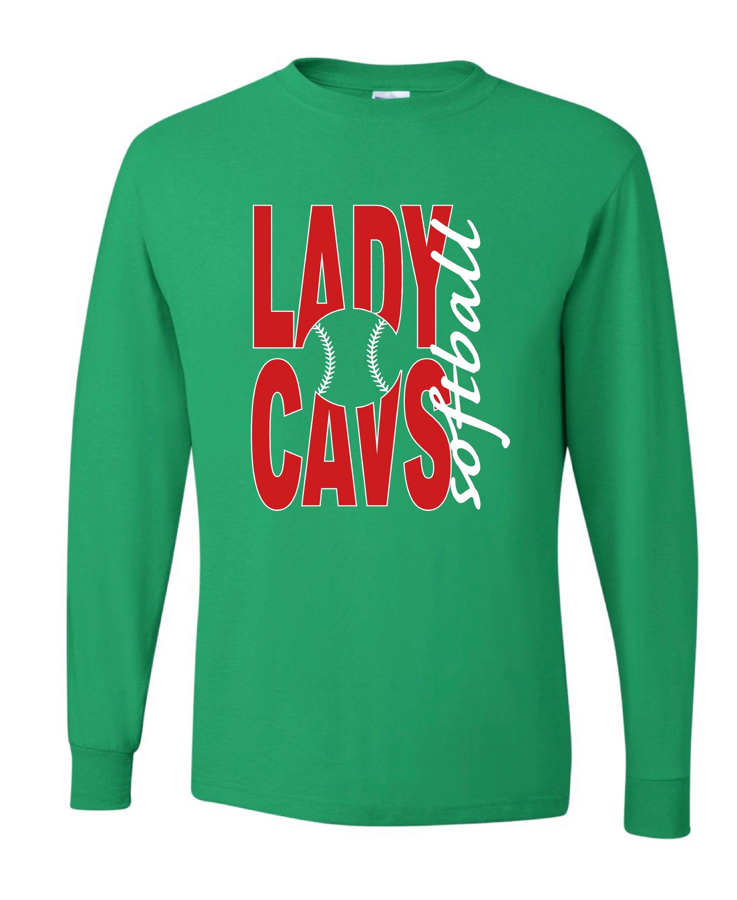 LADY CAVS BALL TSHIRT/LONG SLEEVE T (multiple options)