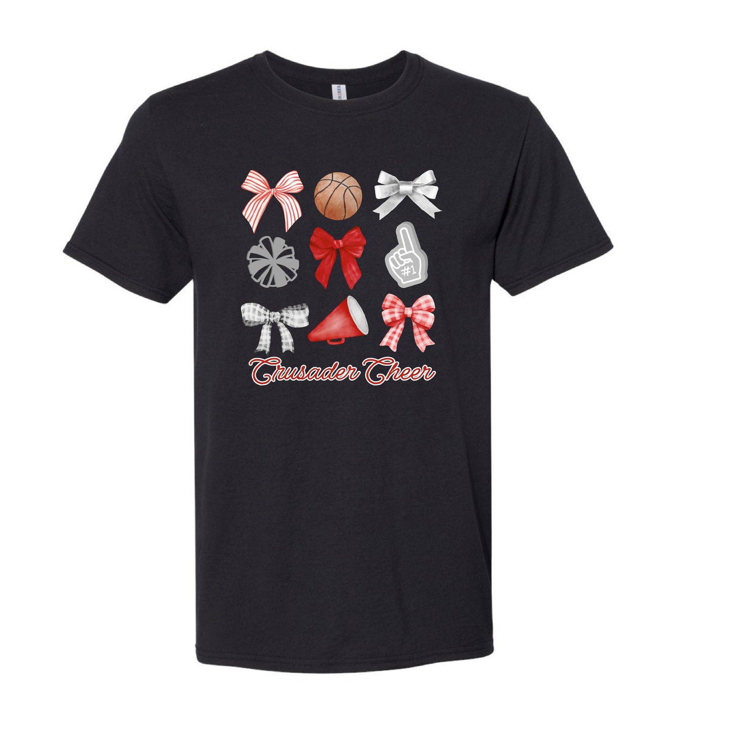 CRUSADER CHEER COQUETTE (VARIOUS STYLE SHIRTS)