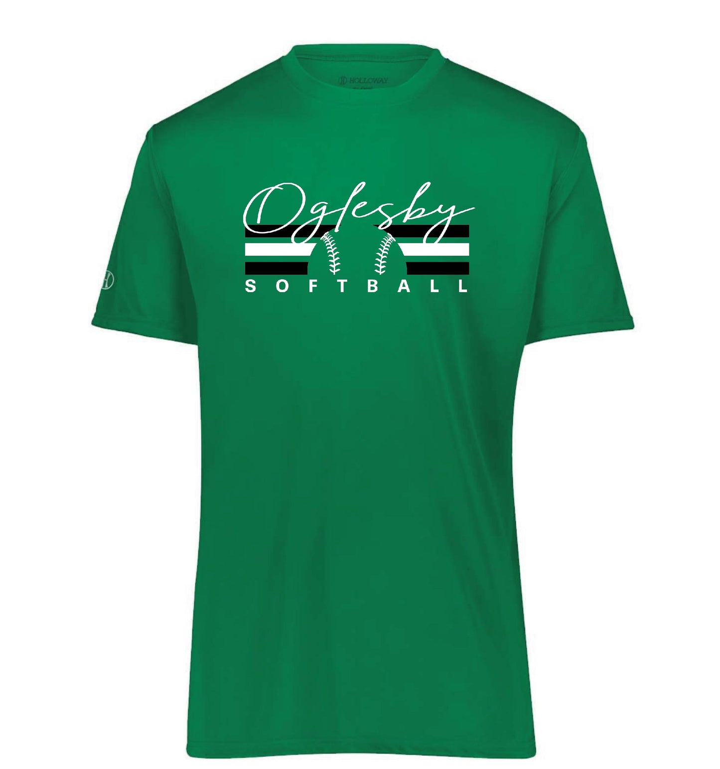 STRIPE OGLESBY SOFTBALL TEAM COLOR SOLID DRIFIT TSHIRTS