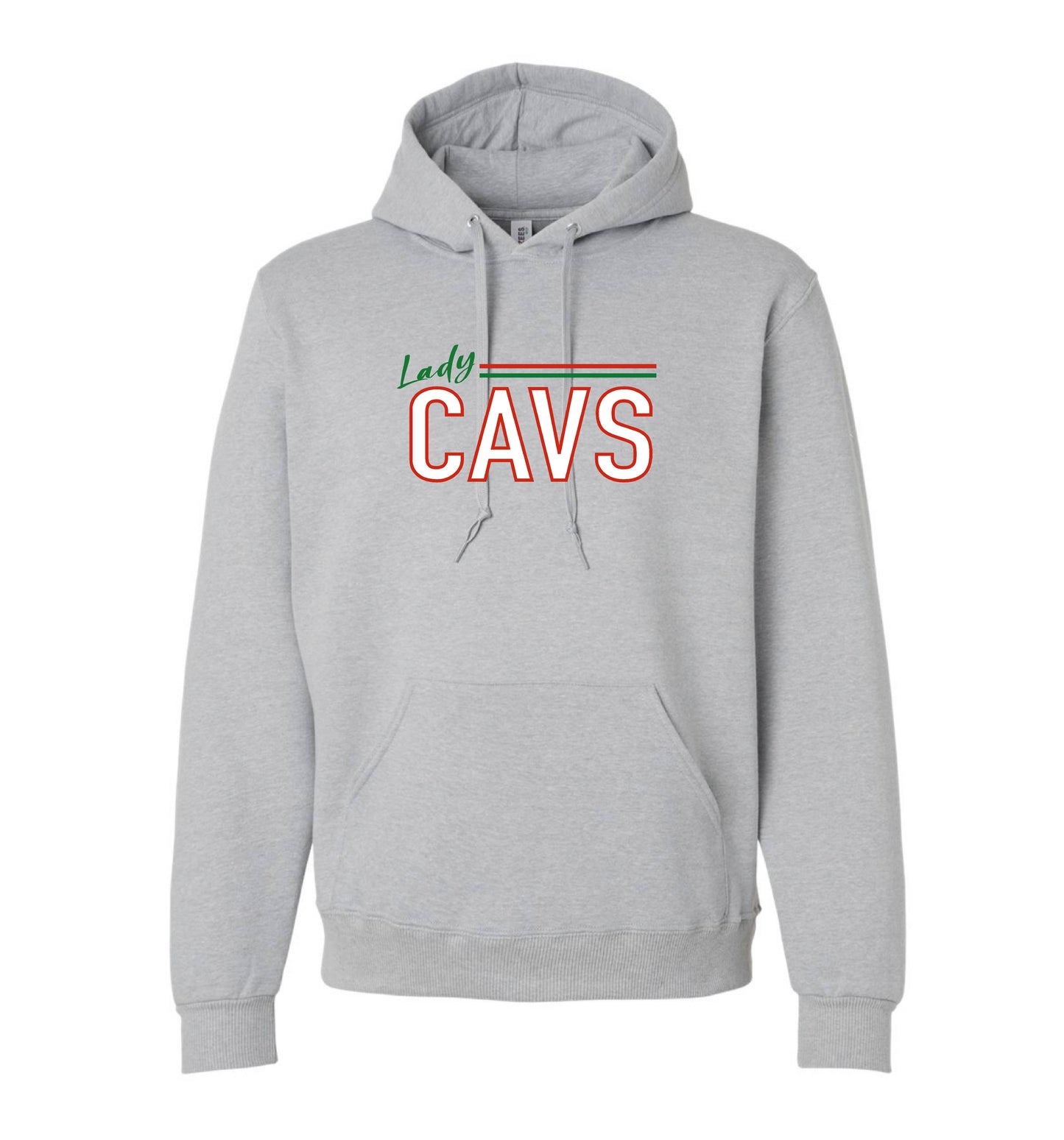 LADY CAVS TWO LINE HOODED SWEATSHIRT (24-25)