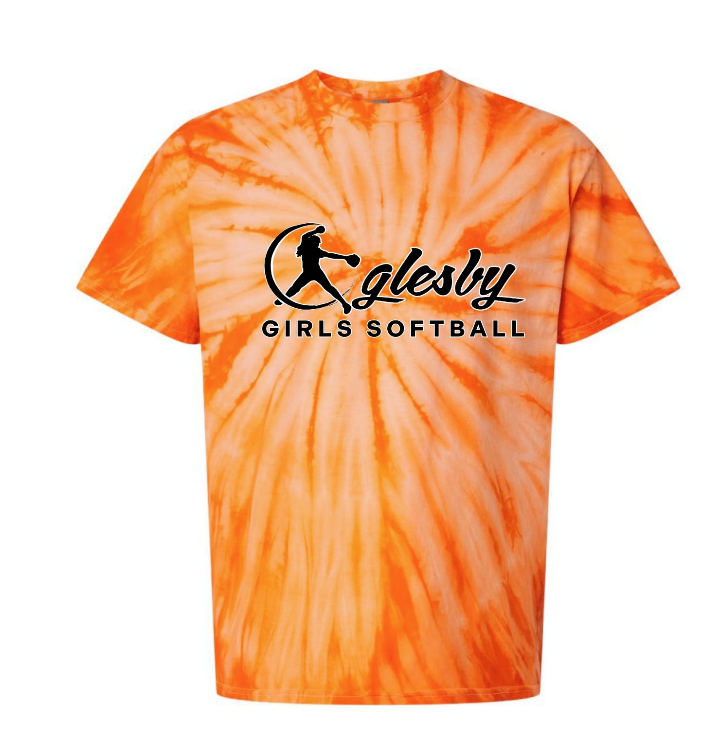 OGLESBY SOFTBALL LOGO TEAM COLOR SOLID TIE DYE TSHIRTS