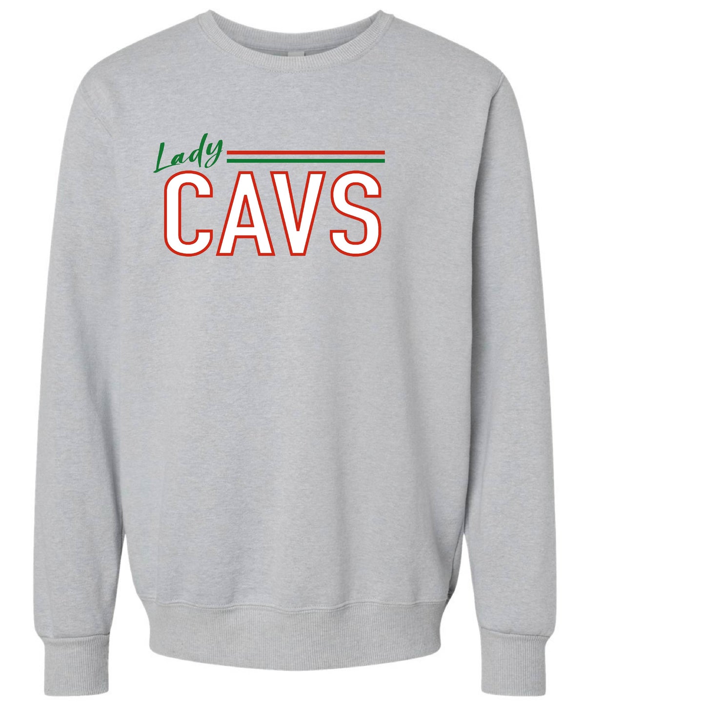 LADY CAVS TWO LINES CREWNECKS (24-25)