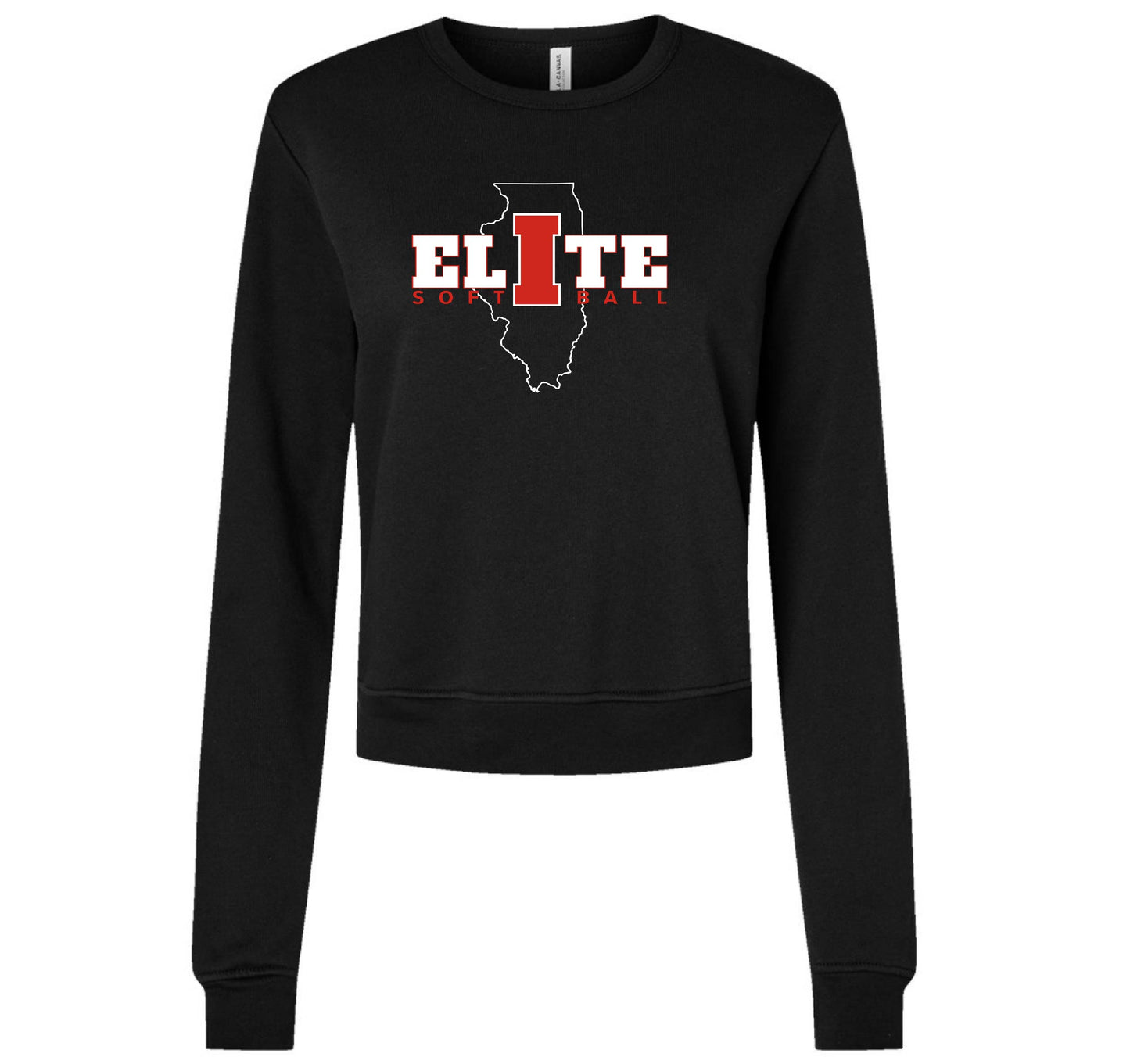IL ELITE LOGO WOMENS CUT ( CREWNECKS)