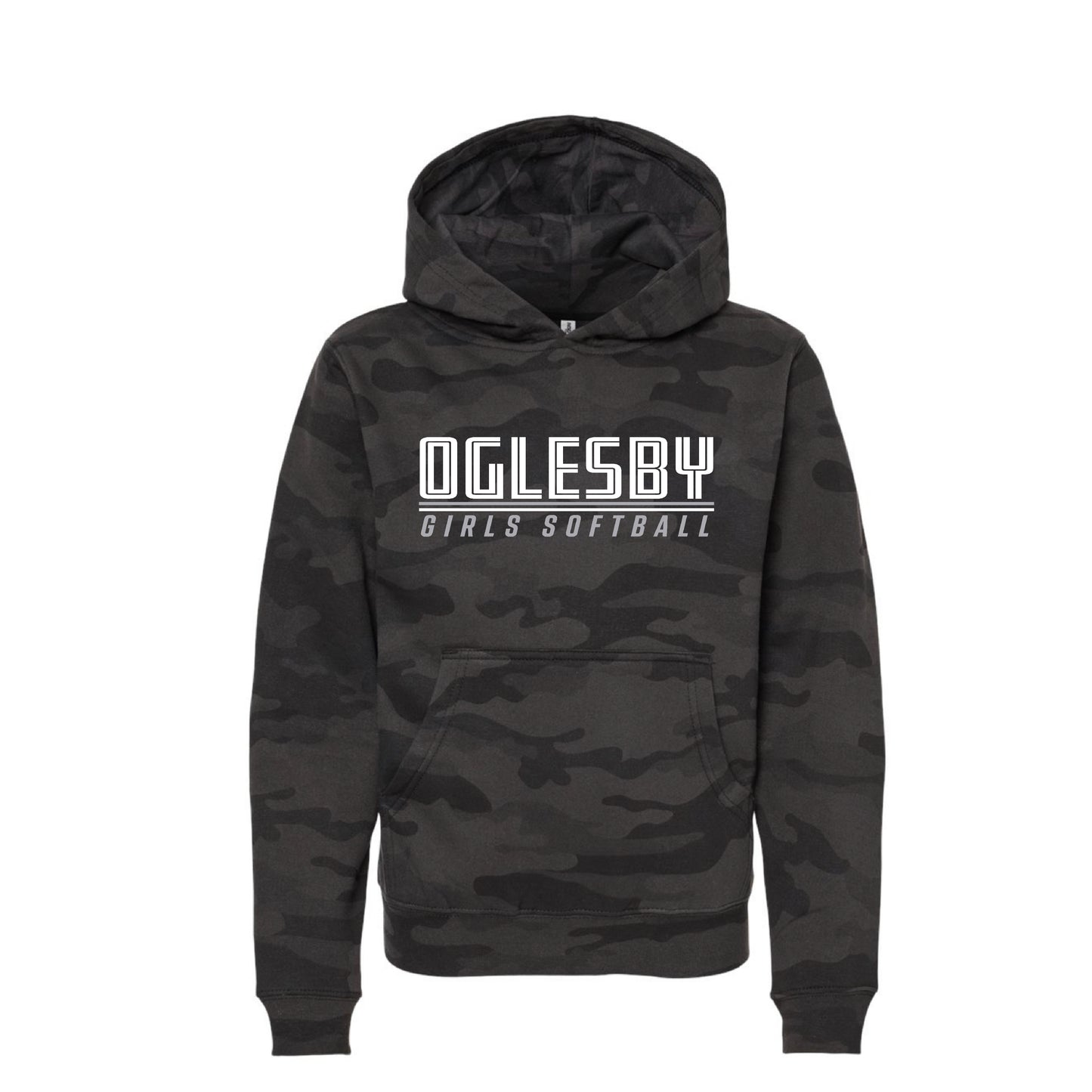 OGLESBY SOFTBALL LINE TYPE HOODIES / CREWNECKS