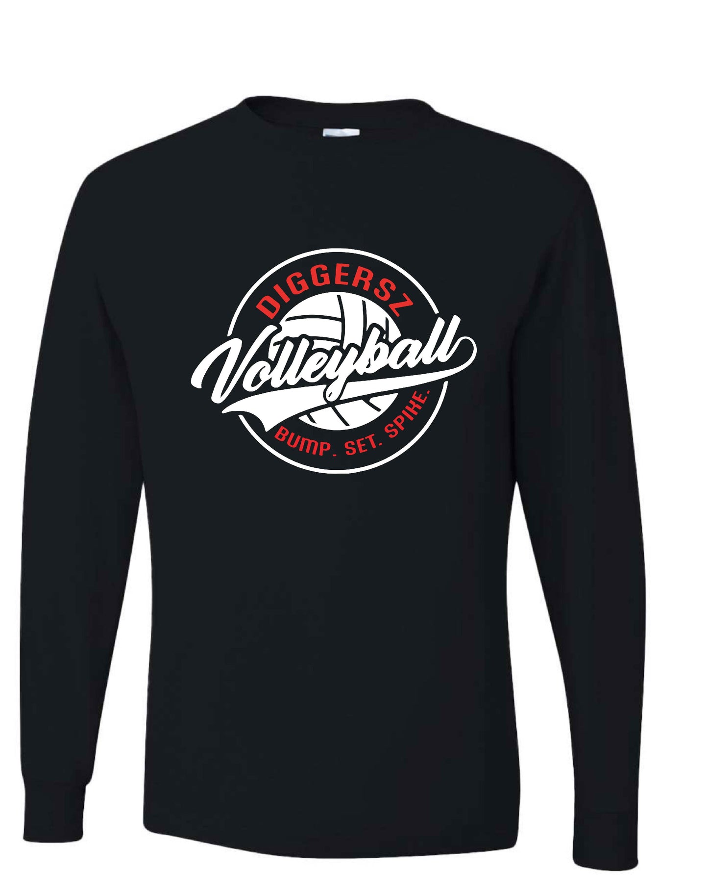 DIGGERSZ VOLLEYBALL CIRCLE DESIGN