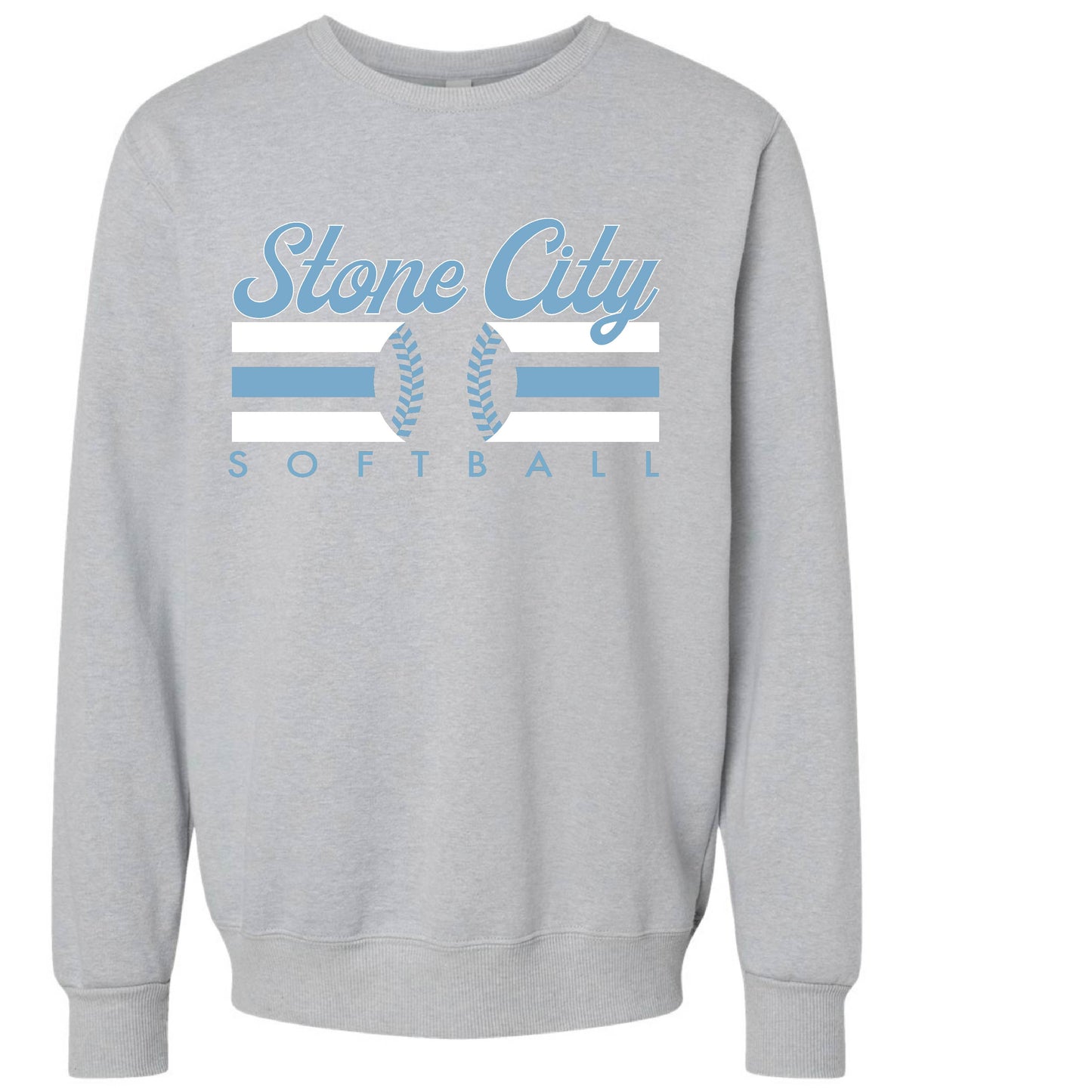 STONE CITY STRIPE CREWNECKS