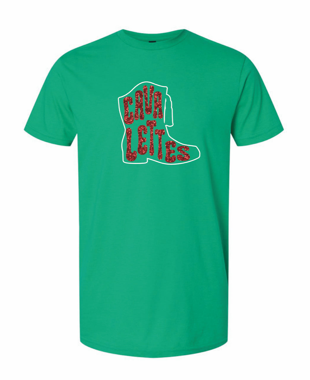*GLITTER* CAVALETTE BOOT T SHIRTS