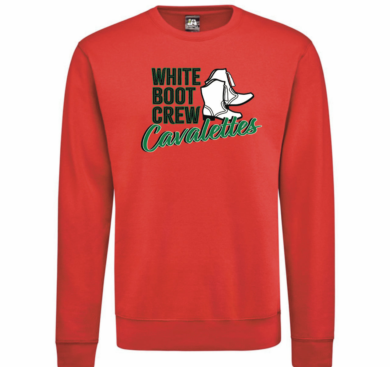 WHITE BOOT CREW CREWNECKS & HOODIES VARIOUS STYLES