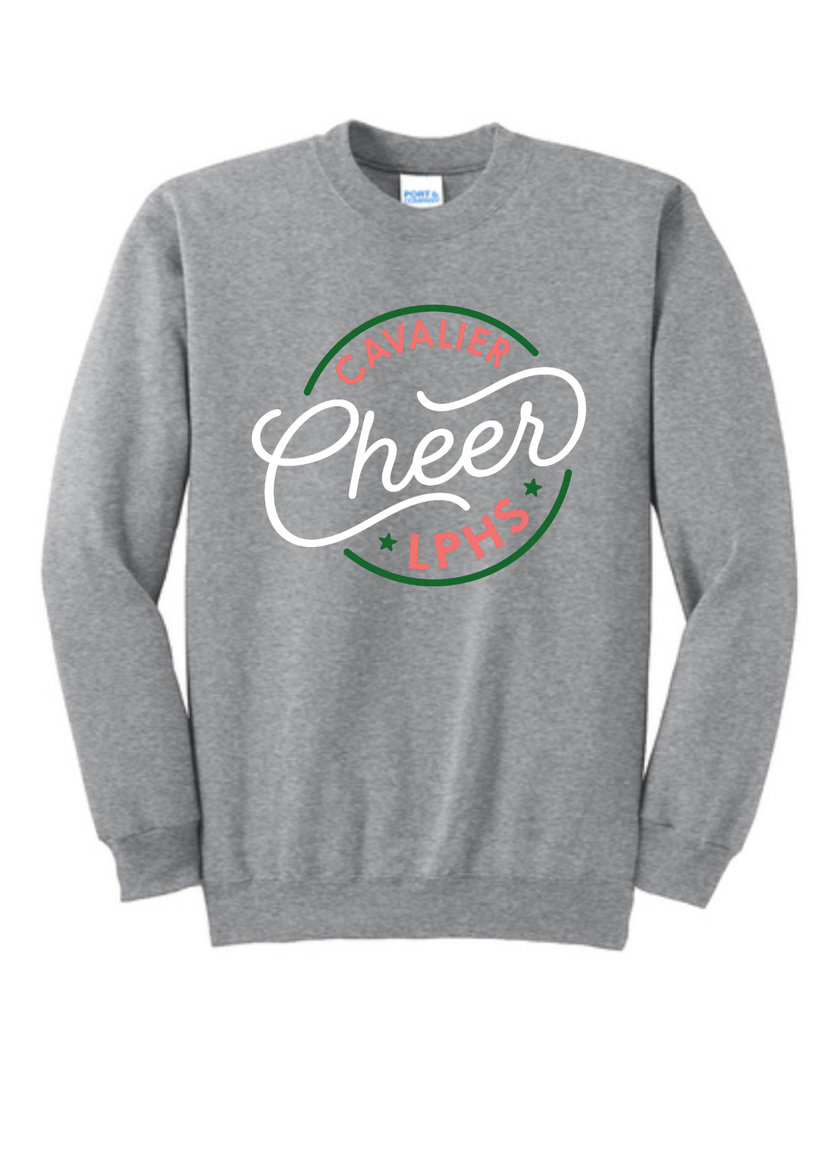CIRCLE CHEER- CREWNECKS