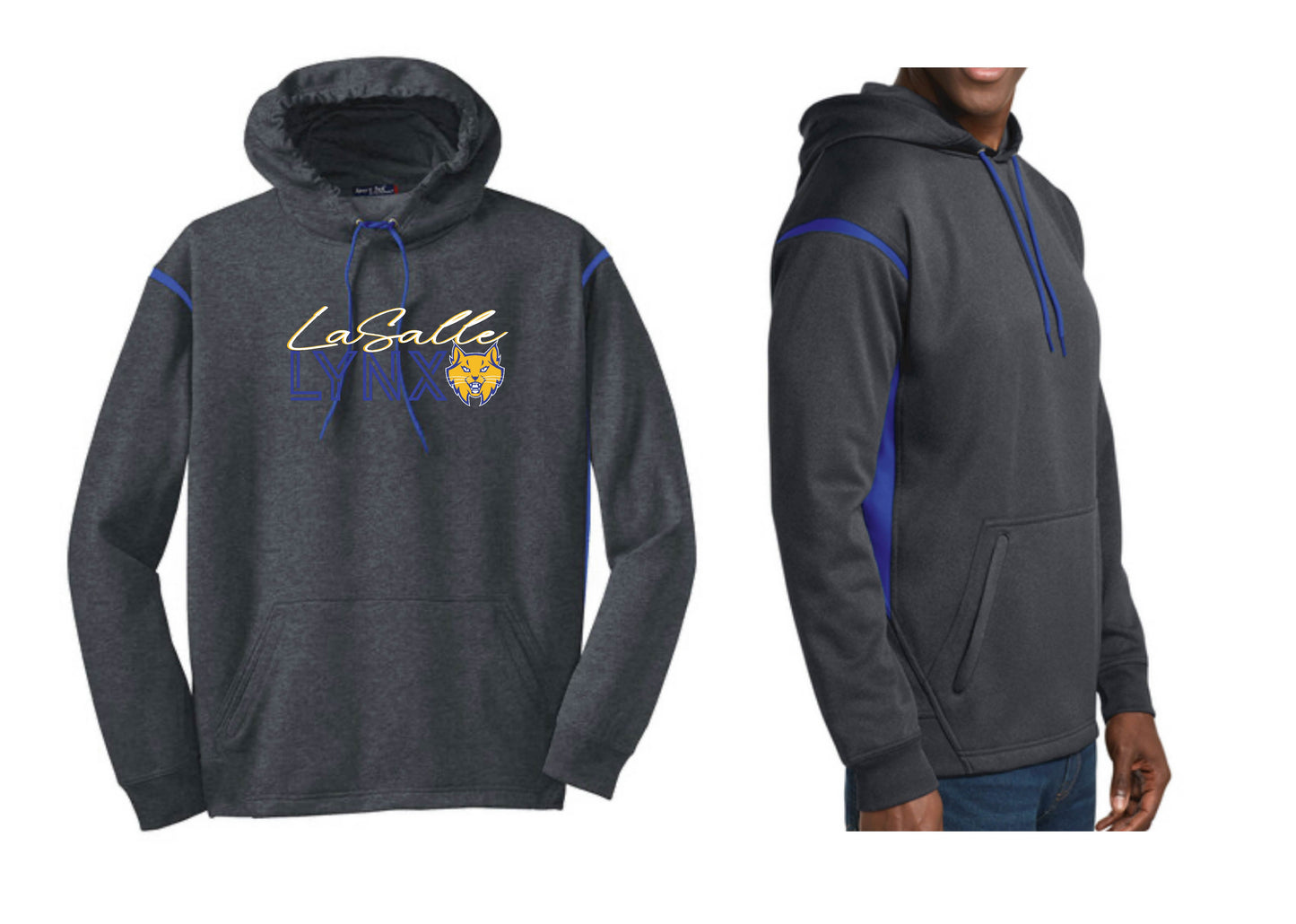 ST- DRIFIT COLORBLOCK HOODED FLEECE