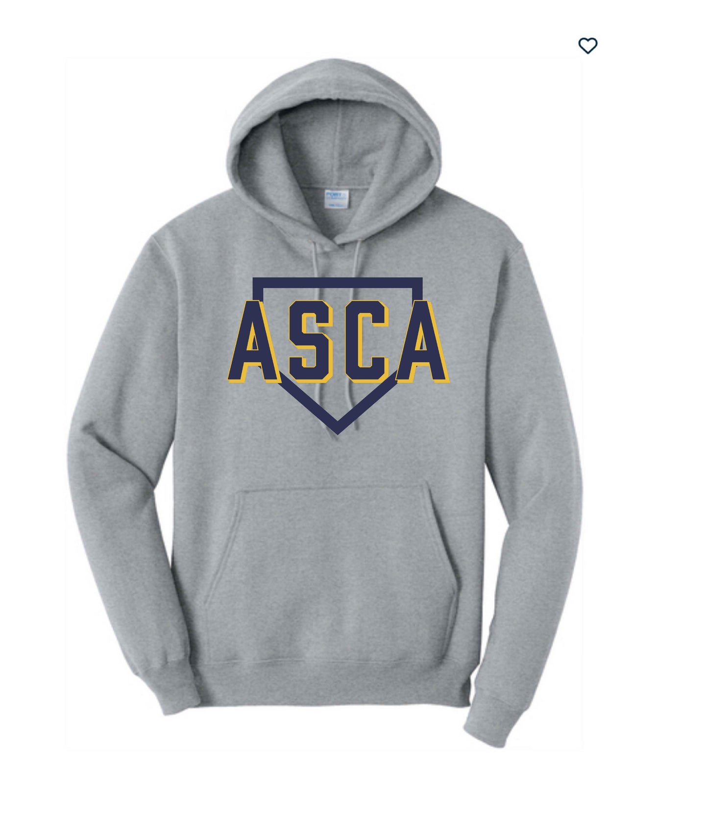 ASCA - Home plate - HOODIES (MULTIPLE STYLES)