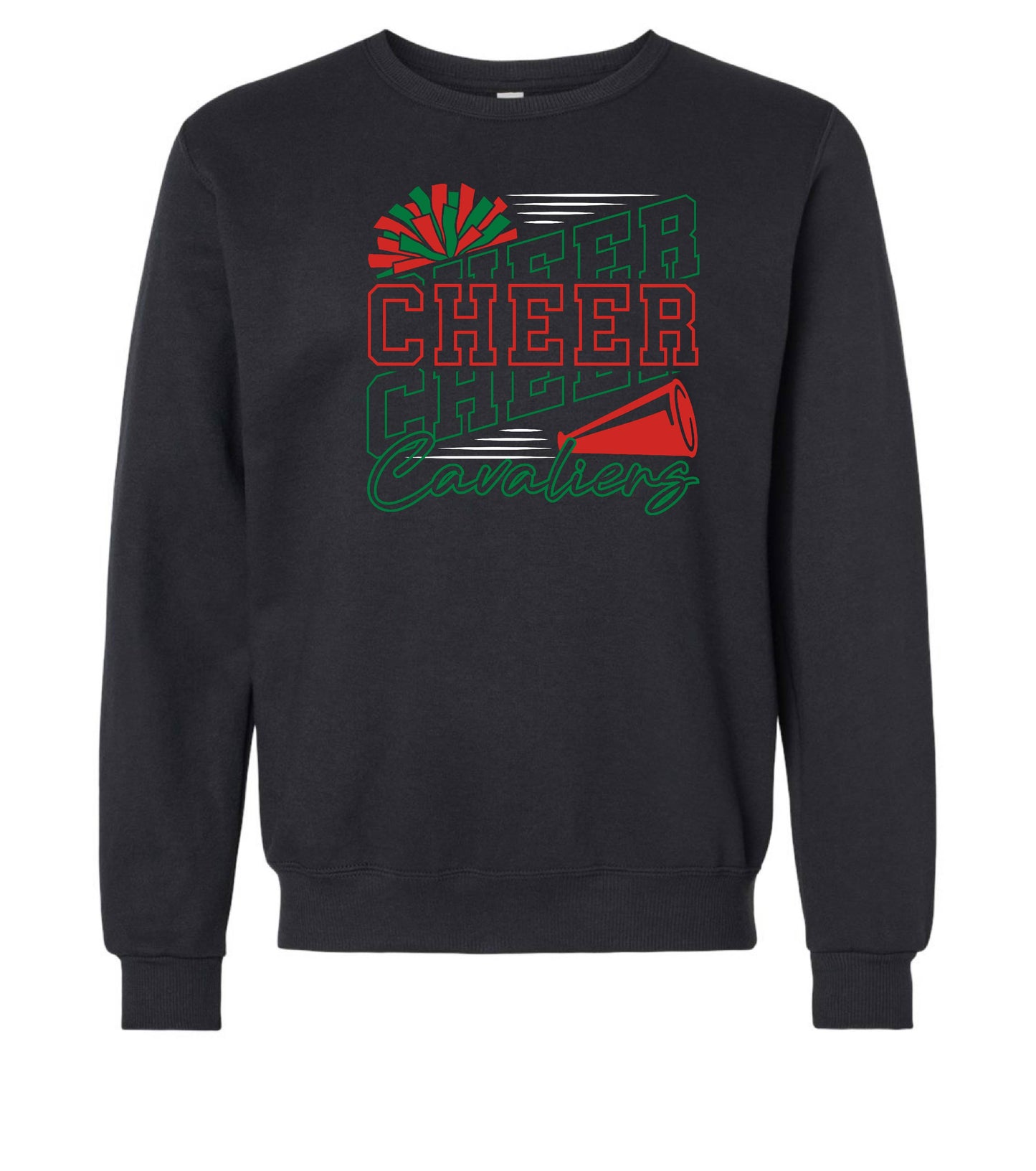 CHEER CHEER CHEER CAVALIERS CREWNECKS