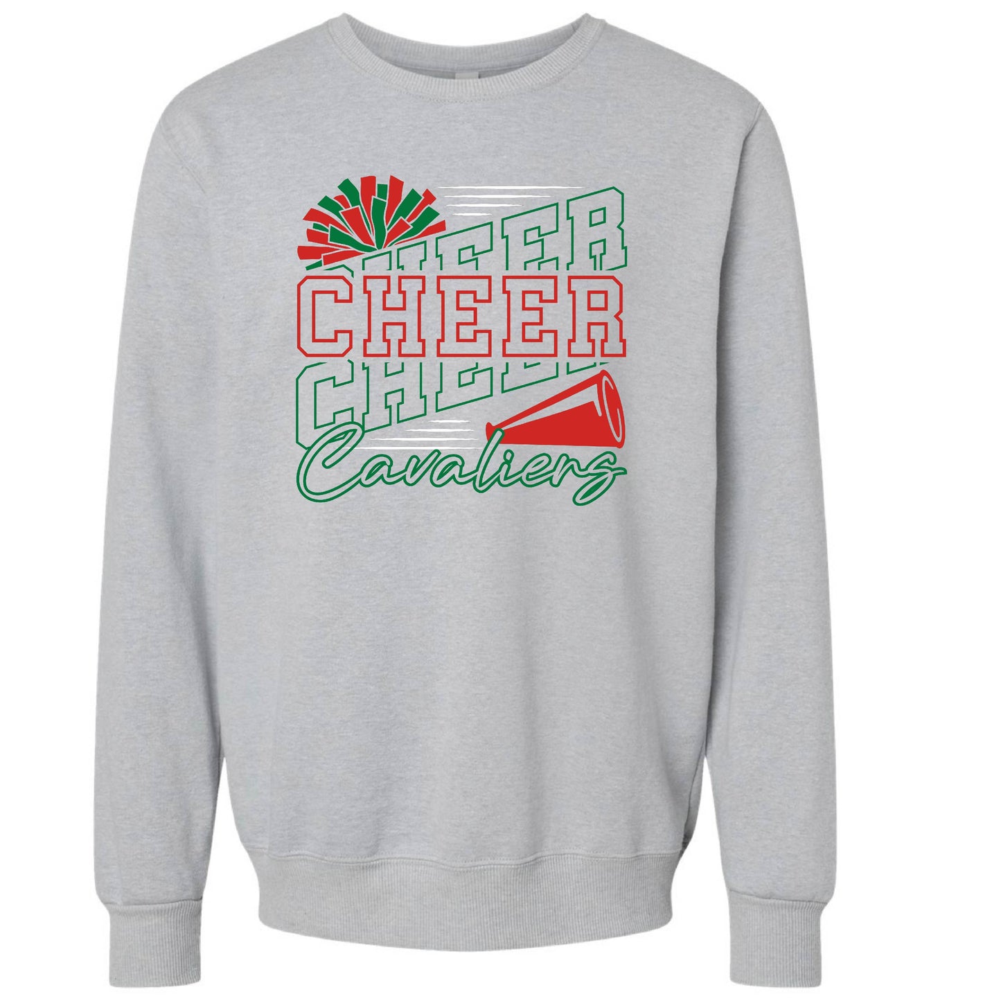 CHEER CHEER CHEER CAVALIERS CREWNECKS