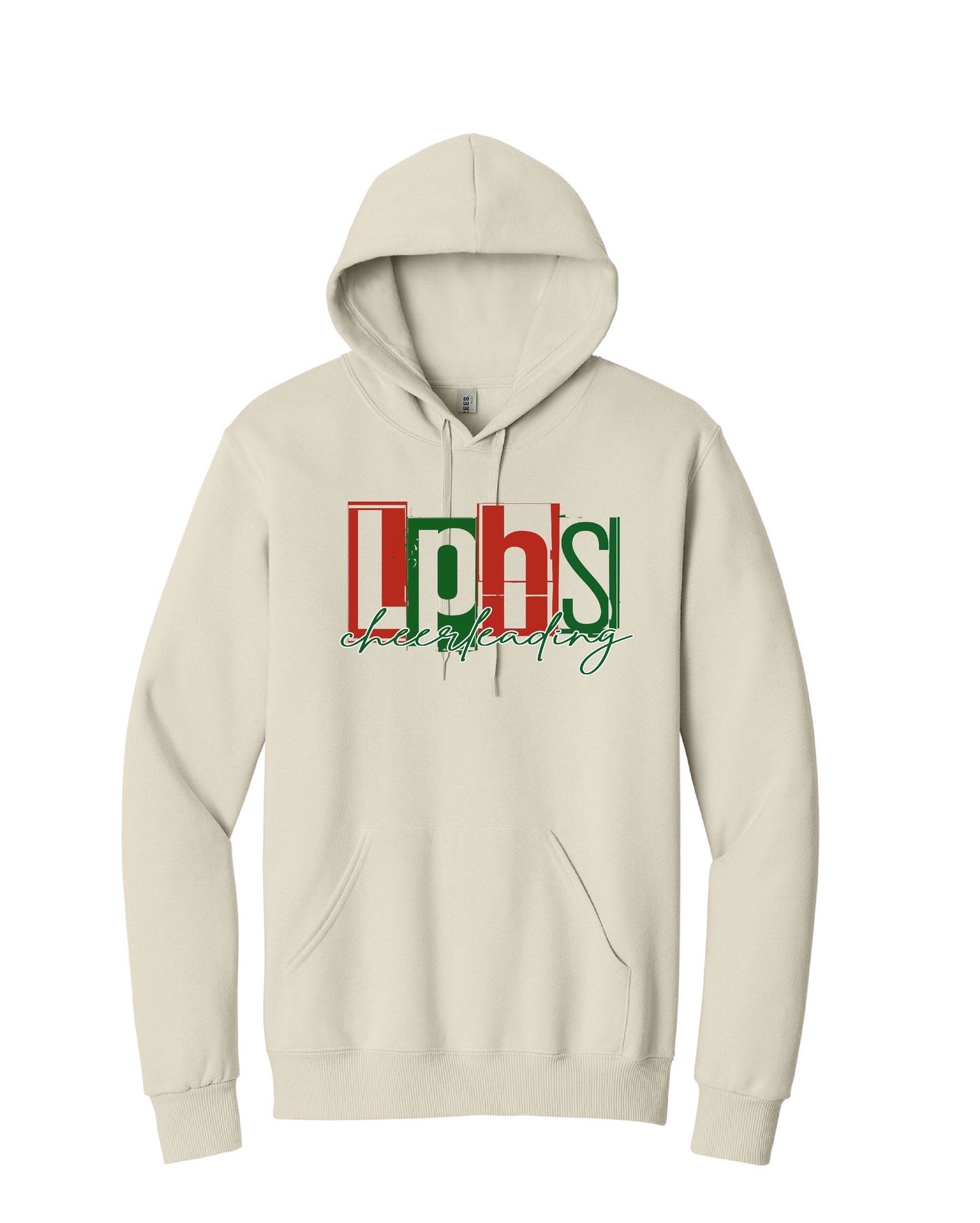 LPHS CHEERLEADING - GRUNGE HOODIES (MULTIPLES OPTIONS)