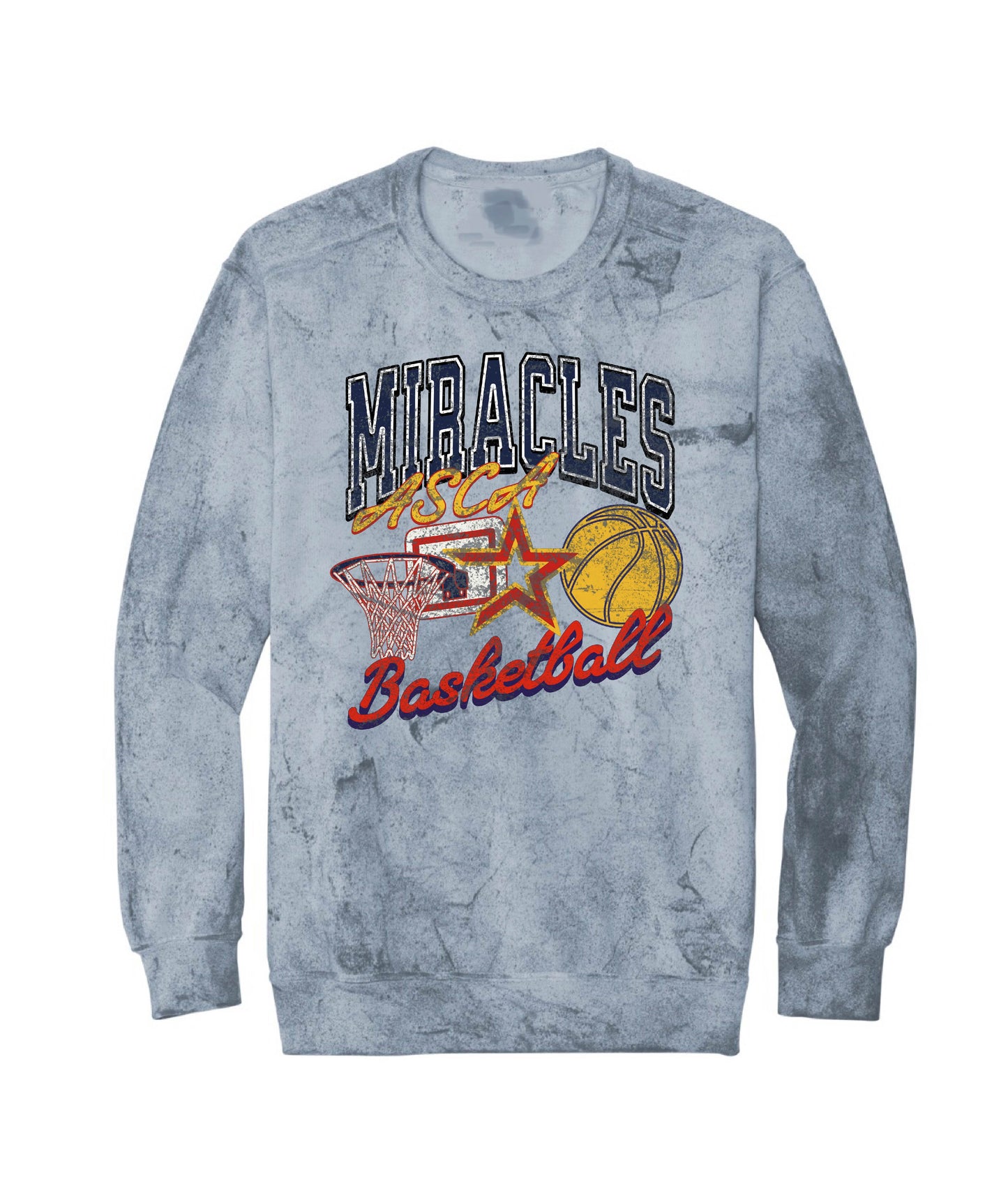 ASCA BASKETBALL FULL DESIGN - CREWNECK (MULTIPLE OPTIONS)