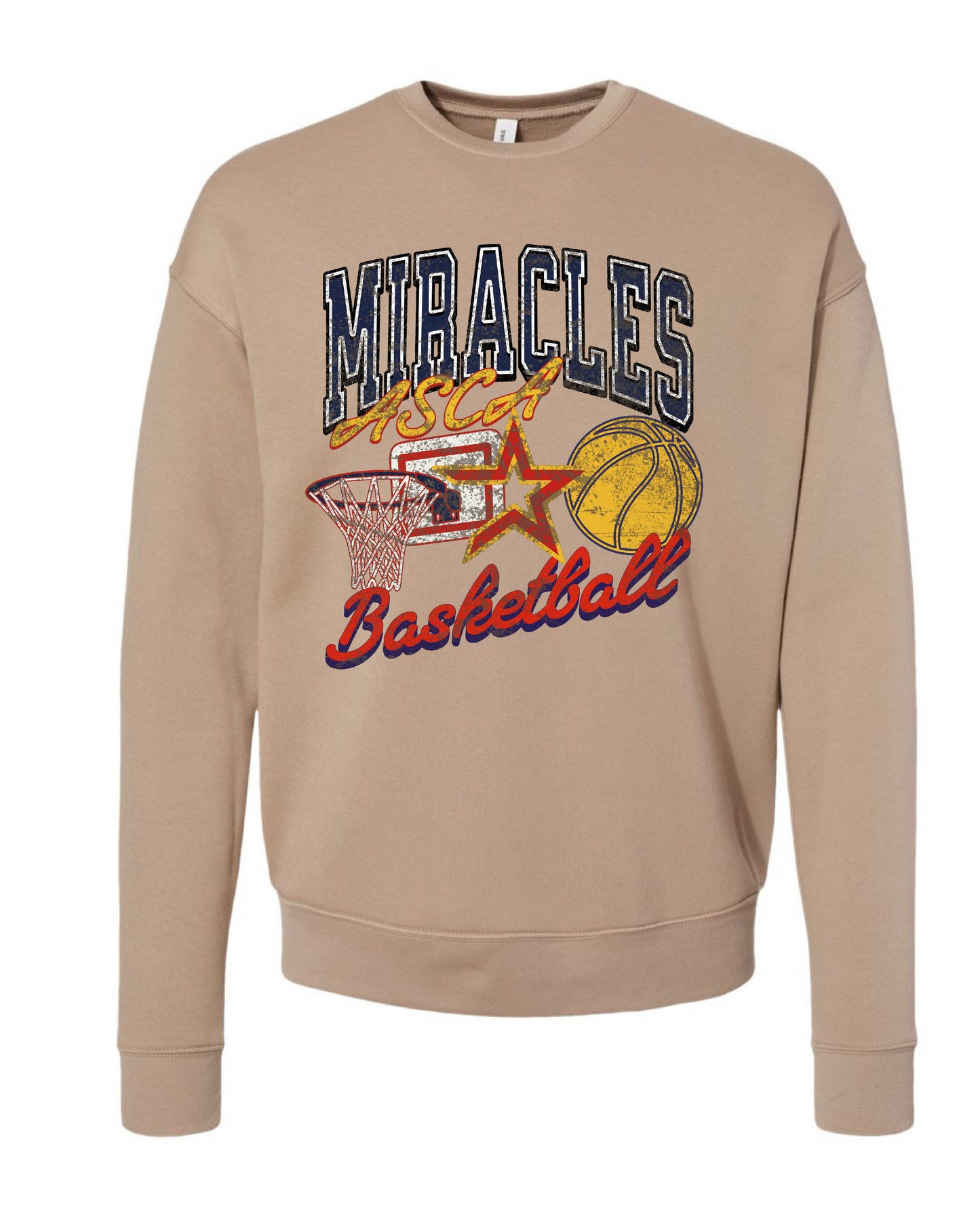 ASCA BASKETBALL FULL DESIGN - CREWNECK (MULTIPLE OPTIONS)