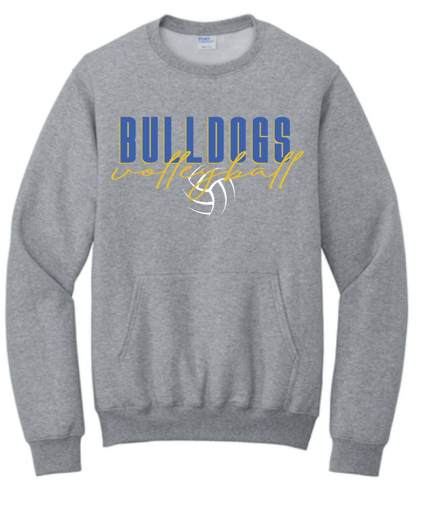 BULLDOGS VOLLEYBALL CREWNECK SWEATSHIRTS (25/26)