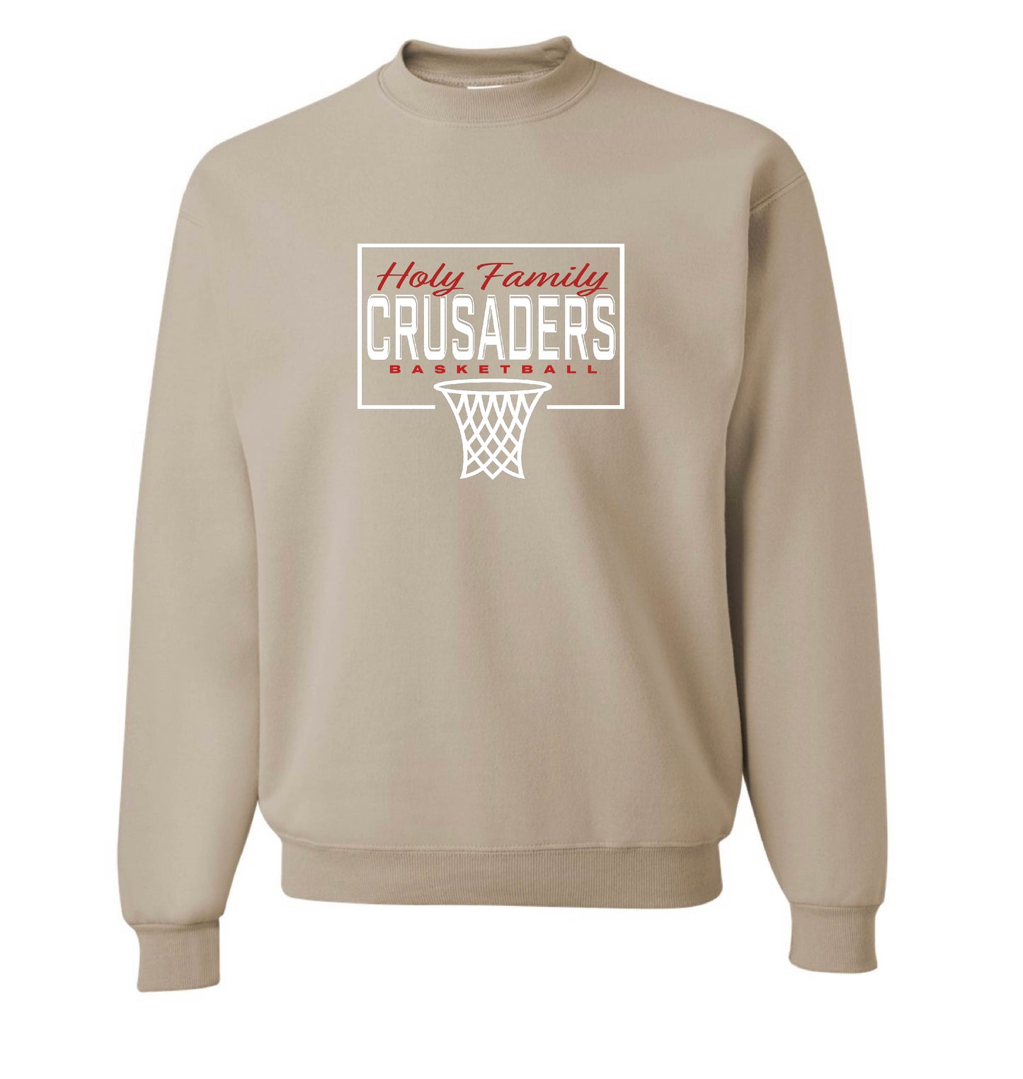 HOLY FAMILY BASKETBALL HOOP HOODIE/CREWNECK (24/25)