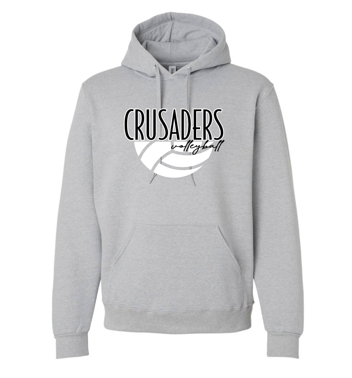 CRUSADERS VOLLEYBALL HOODED (25) 1/2 BALL