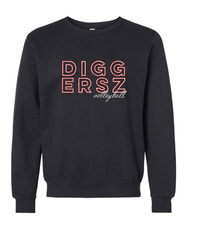 OUTLINE STACK DIGGERSZ HOODIE/CREWNECKS MULTIPLE STYLES (24-25)